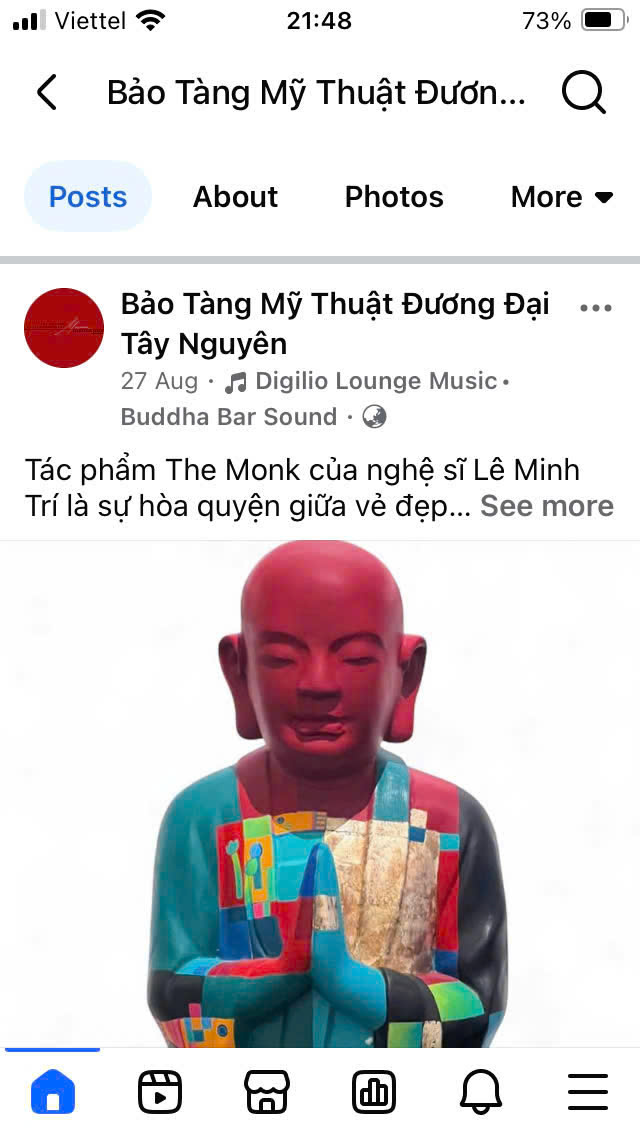 "Vùng xám" bản quyền và bức tượng nhà sư ngồi thiền gây tranh luận- Ảnh 1.