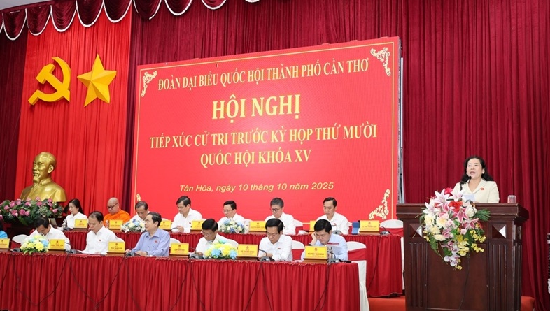 Chủ tịch Quốc hội Trần Thanh Mẫn: Cần Thơ phải “làm ngày làm đêm” để cất cánh mạnh mẽ hơn - Ảnh 2.