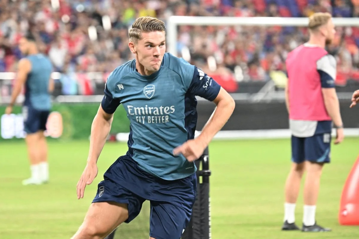 Đồng đội tại Arsenal tiết lộ sức mạnh đáng sợ của Gyokeres - Ảnh 1. Đồng đội tại Arsenal tiết lộ sức mạnh đáng sợ của Gyokeres - Ảnh 1.