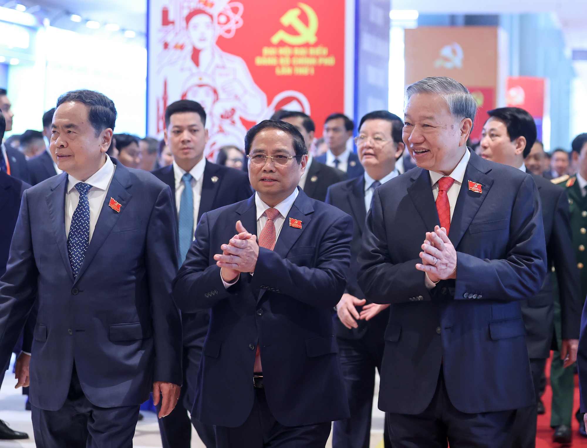 Tổng Bí thư Tô Lâm dự Đại hội đại biểu Đảng bộ Chính phủ lần thứ I - Ảnh 1.