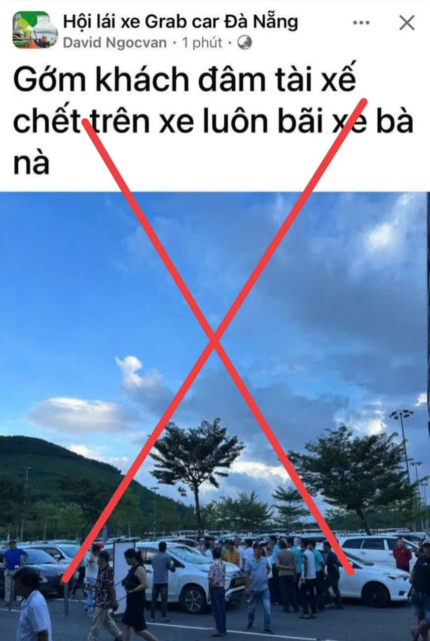 Xử lý người đàn ông tung tin giả "khách đâm tài xế chết trên xe" - Ảnh 1.