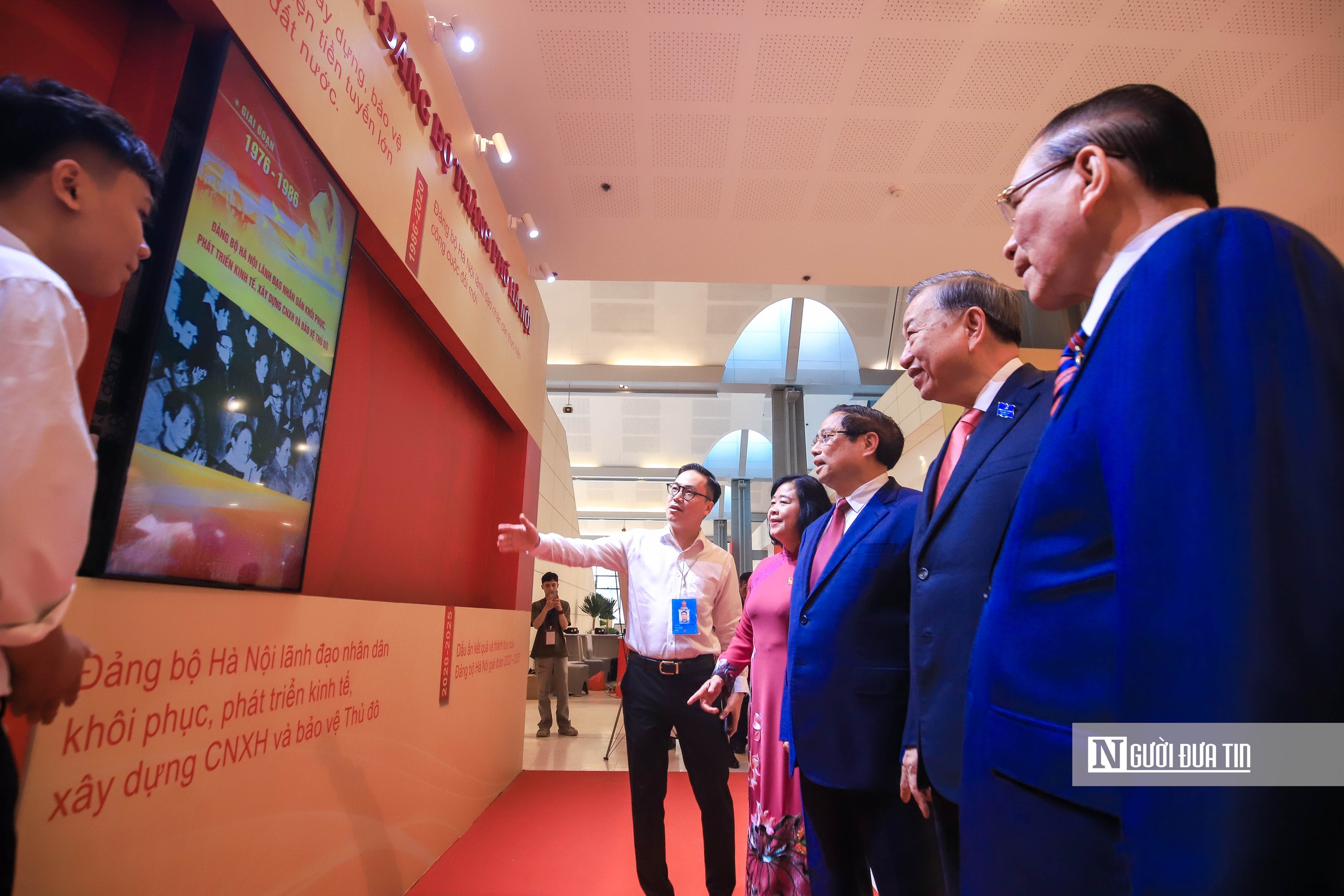 Khai mạc trọng thể Đại hội Đảng bộ Thành phố Hà Nội nhiệm kỳ 2025-2030 - Ảnh 4.