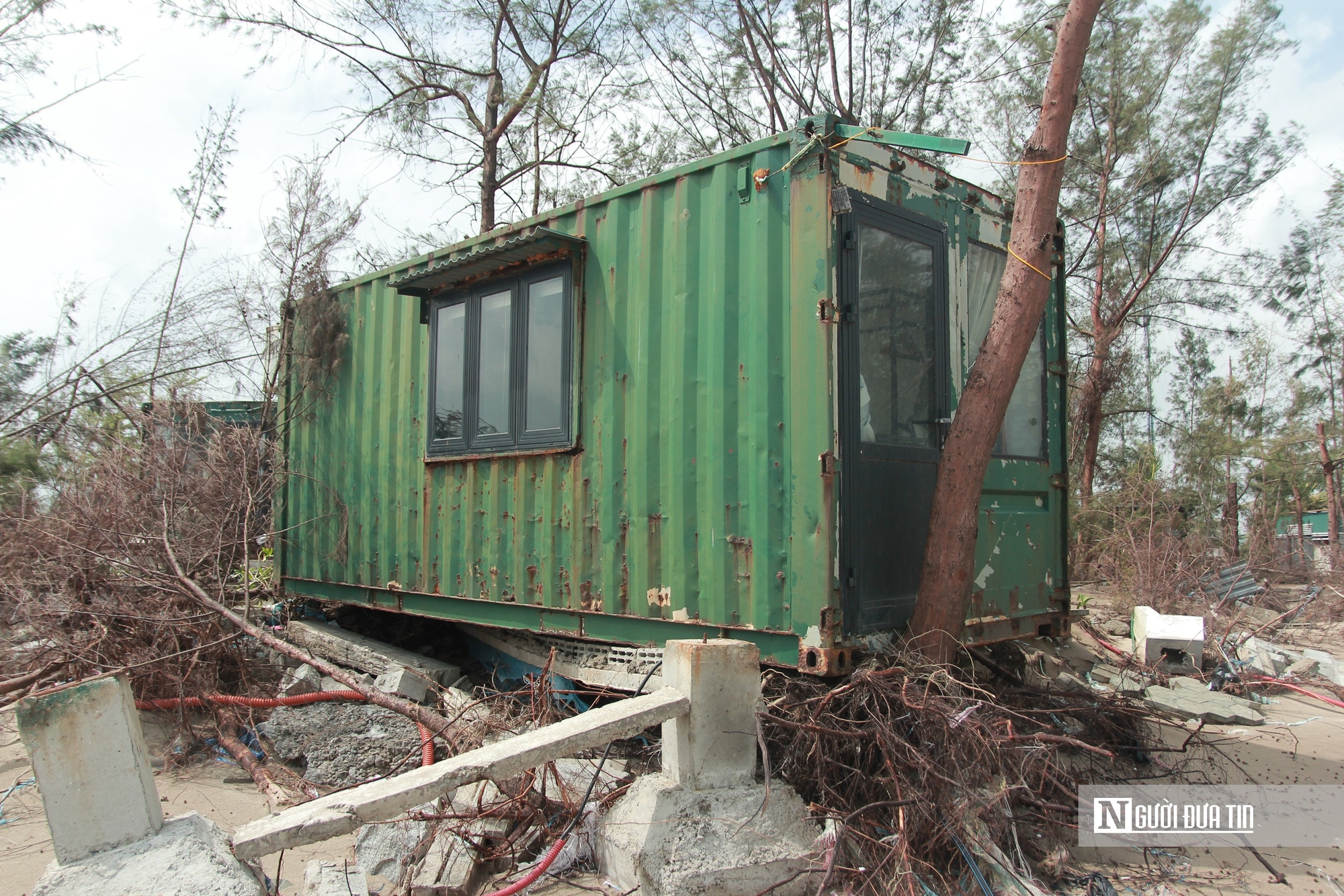 Mục sở thị khu nghỉ dưỡng container ven biển Hà Tĩnh hàng chục tỷ tan hoang- Ảnh 3. Mục sở thị khu nghỉ dưỡng container ven biển Hà Tĩnh hàng chục tỷ tan hoang- Ảnh 3.