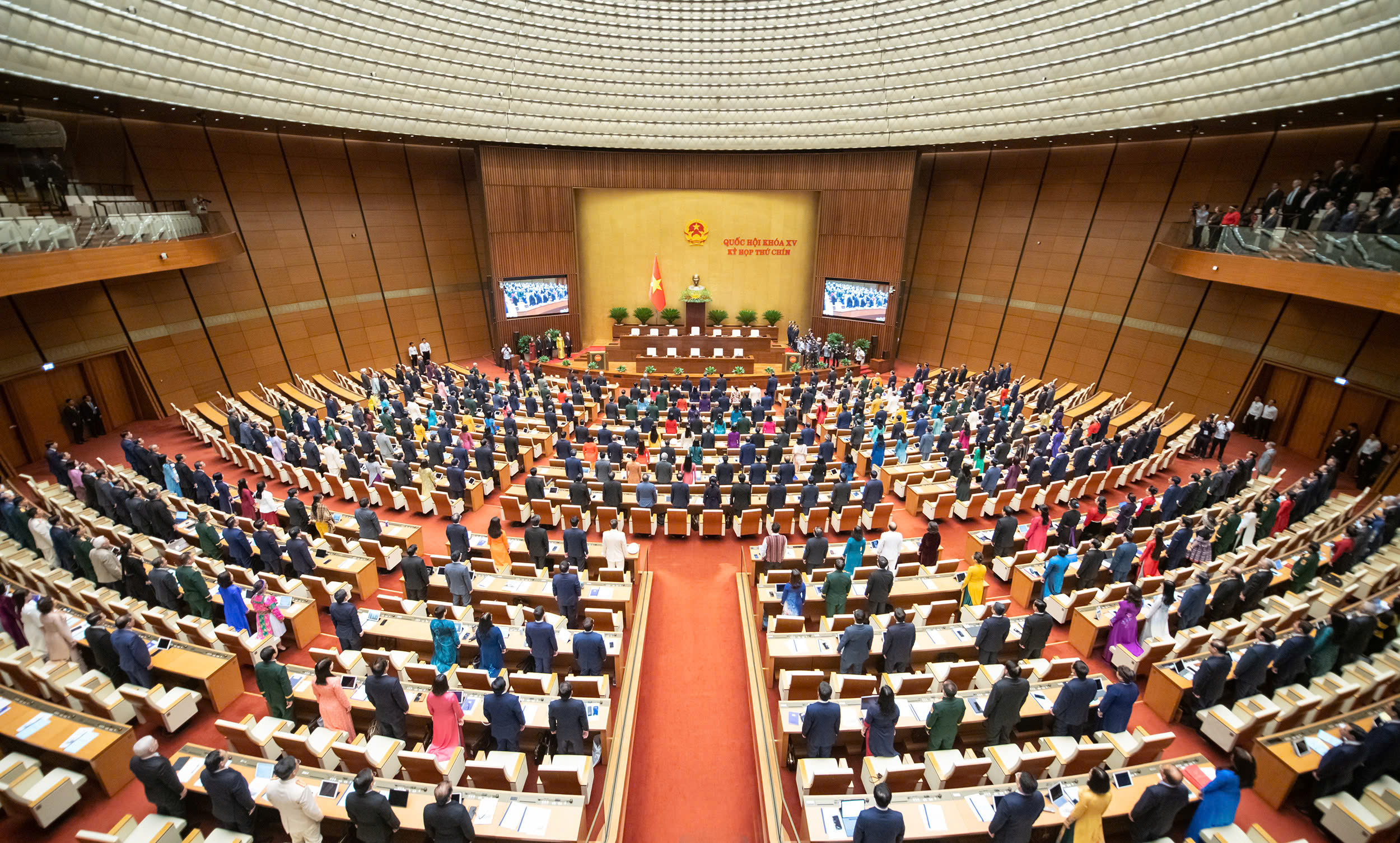 Khai mạc kỳ họp cuối cùng của Quốc hội khoá XV
- Ảnh 1. Khai mạc kỳ họp cuối cùng của Quốc hội khoá XV
- Ảnh 1.