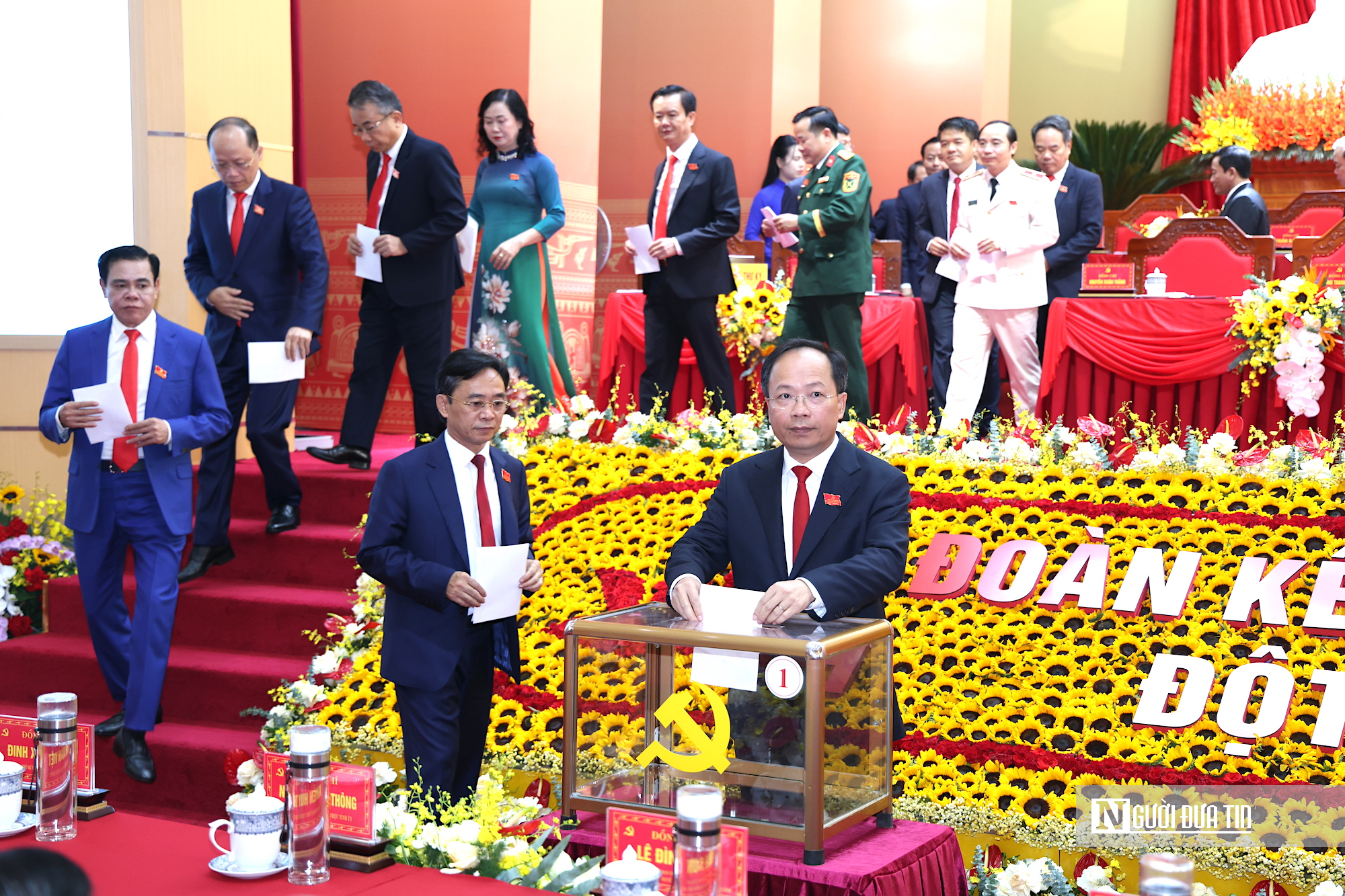 Ông Nguyễn Duy Lâm được bầu giữ chức Bí thư Tỉnh ủy Hà Tĩnh khóa XX - Ảnh 1.