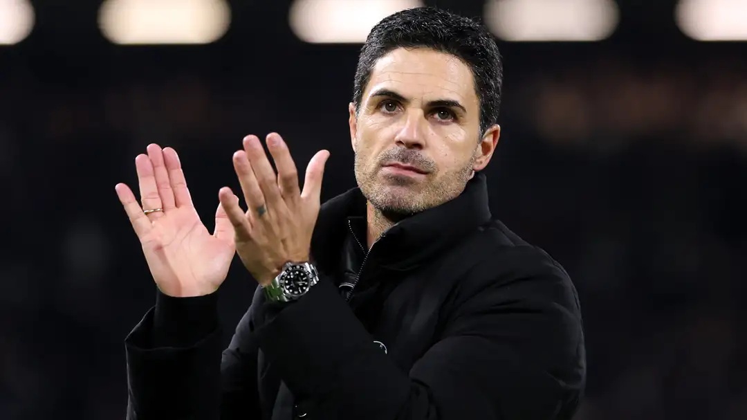 HLV Arteta phản ứng trước dự đoán Arsenal vô địch Ngoại hạng Anh - Ảnh 1. HLV Arteta phản ứng trước dự đoán Arsenal vô địch Ngoại hạng Anh - Ảnh 1.