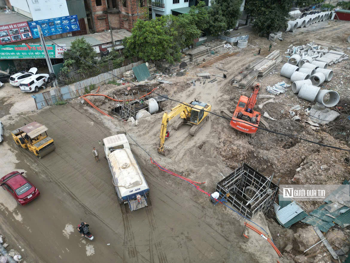 Hà Nội: Làm đường tạm, tái khởi động cầu L3 sau nhiều năm “đắp chiếu” - Ảnh 6.