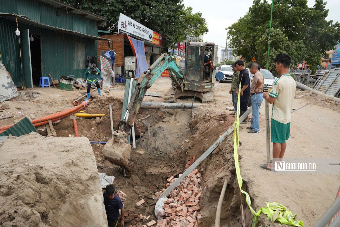 Hà Nội: Làm đường tạm, tái khởi động cầu L3 sau nhiều năm “đắp chiếu” - Ảnh 14.