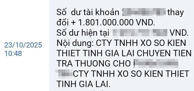 Tờ vé số trúng độc đắc bị rách ở Quảng Ngãi: Công ty xổ số vừa trả thưởng- Ảnh 1. Chủ nhân tờ vé số độc đắc 2 tỷ đồng bị rách đã được trả thưởng - Ảnh 1.