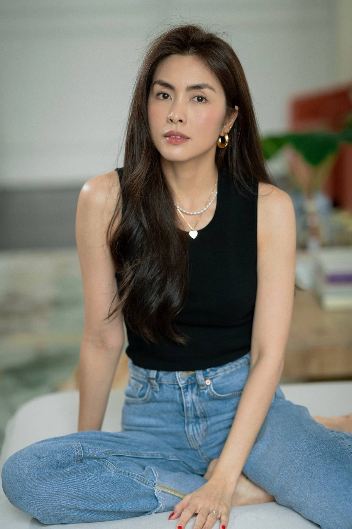 Tăng Thanh Hà khoe nhan sắc không đối thủ tuổi 39 - Ảnh 4.