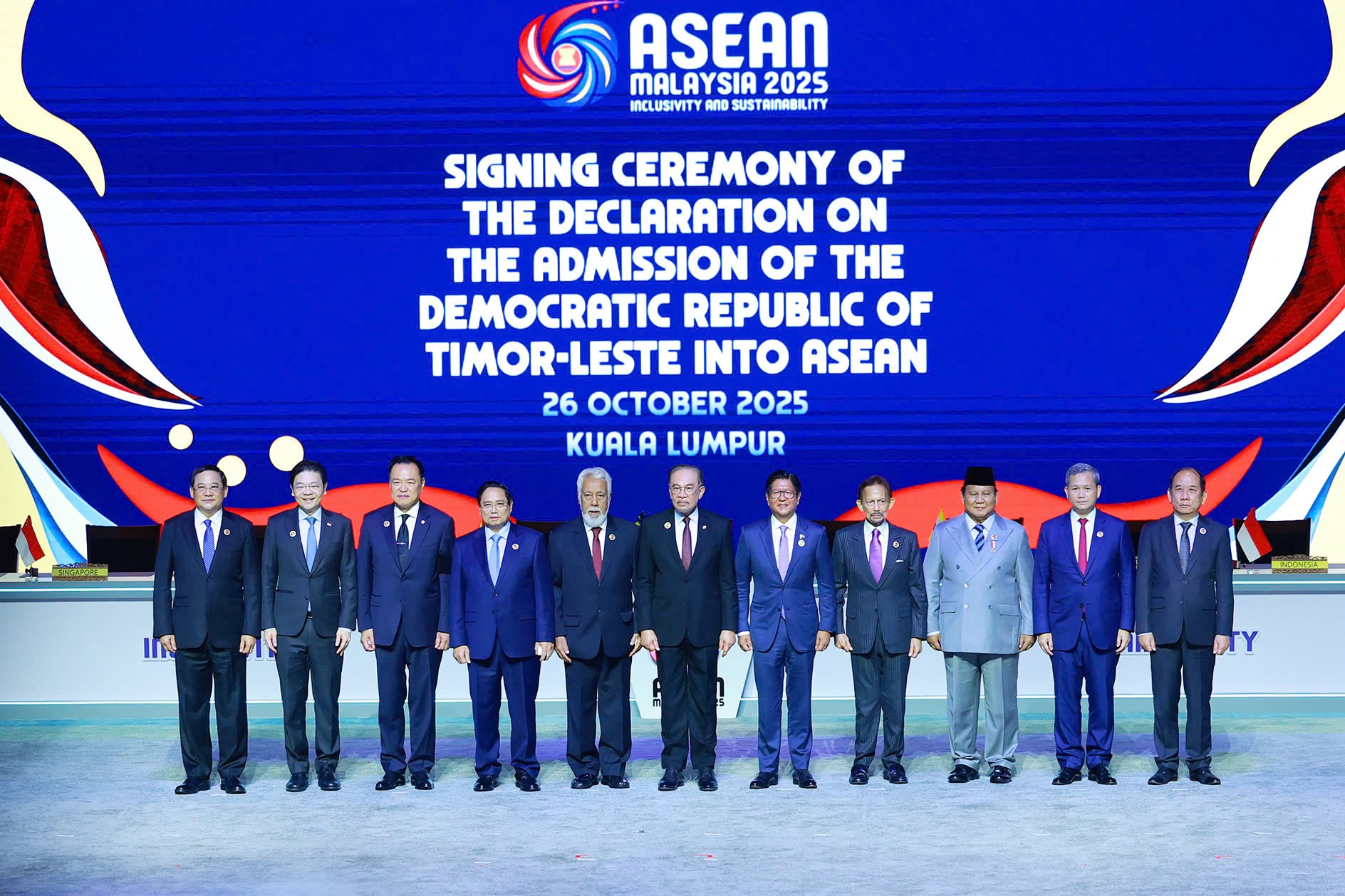 Dấu mốc lịch sử của ASEAN với đầy đủ 11 thành viên- Ảnh 2. Dấu mốc lịch sử của ASEAN với đầy đủ 11 thành viên- Ảnh 2.