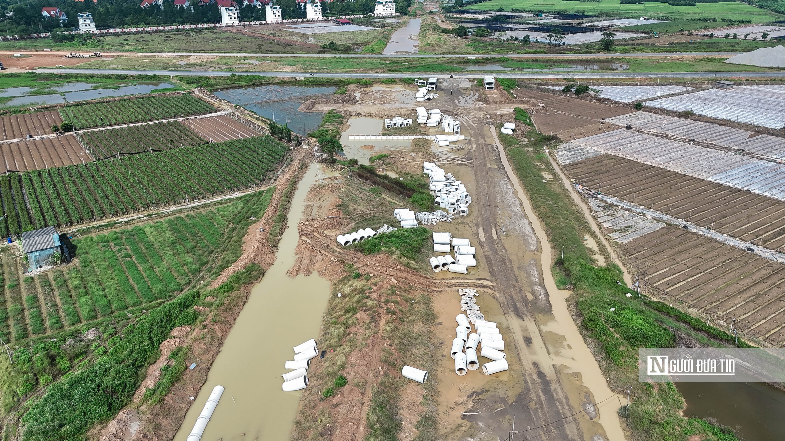 Toàn cảnh tuyến đường trị giá hơn 1.200 tỷ đồng tại ngoại thành Hà Nội - Ảnh 11.