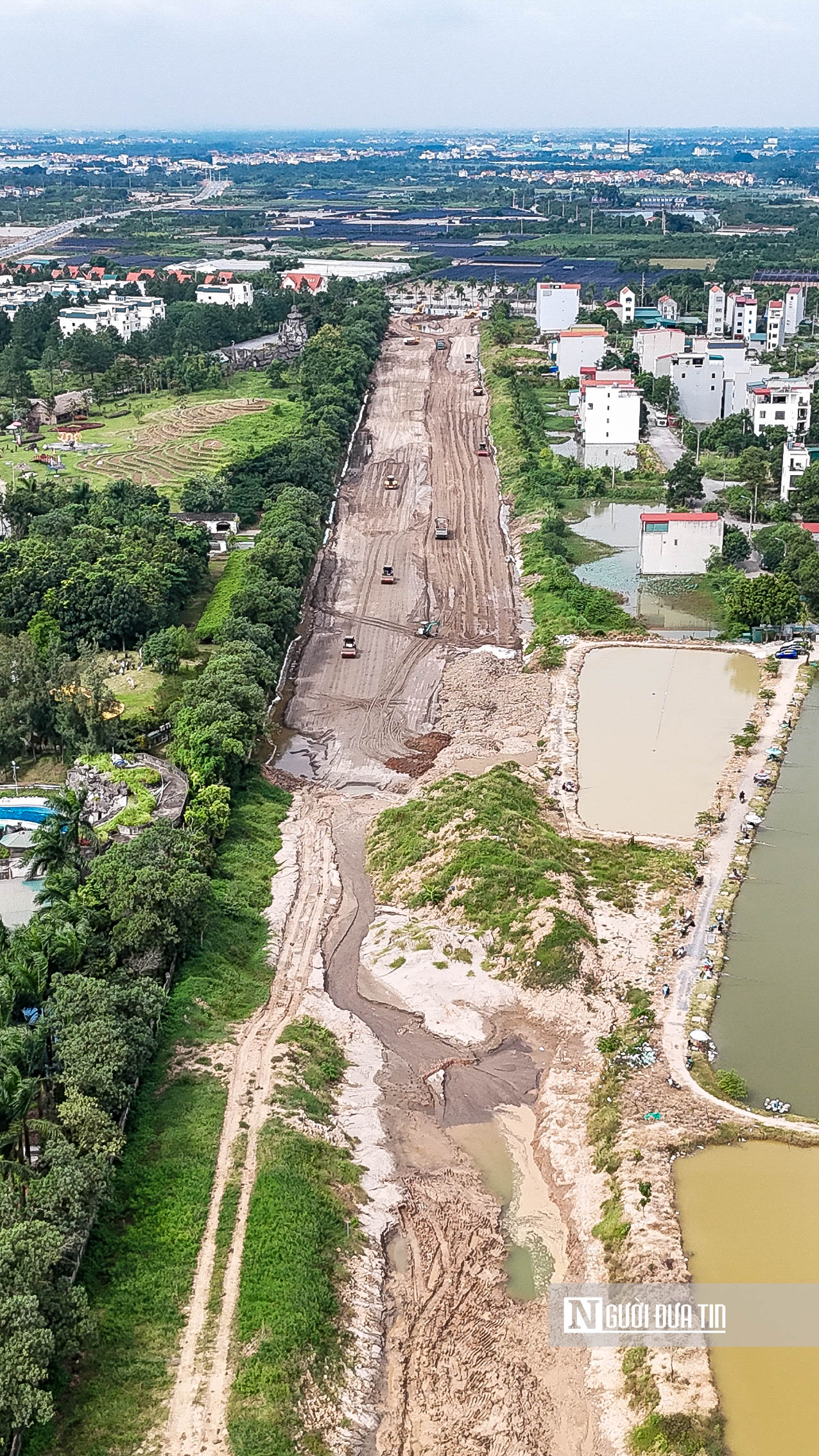 Toàn cảnh tuyến đường trị giá hơn 1.200 tỷ đồng tại ngoại thành Hà Nội - Ảnh 13.