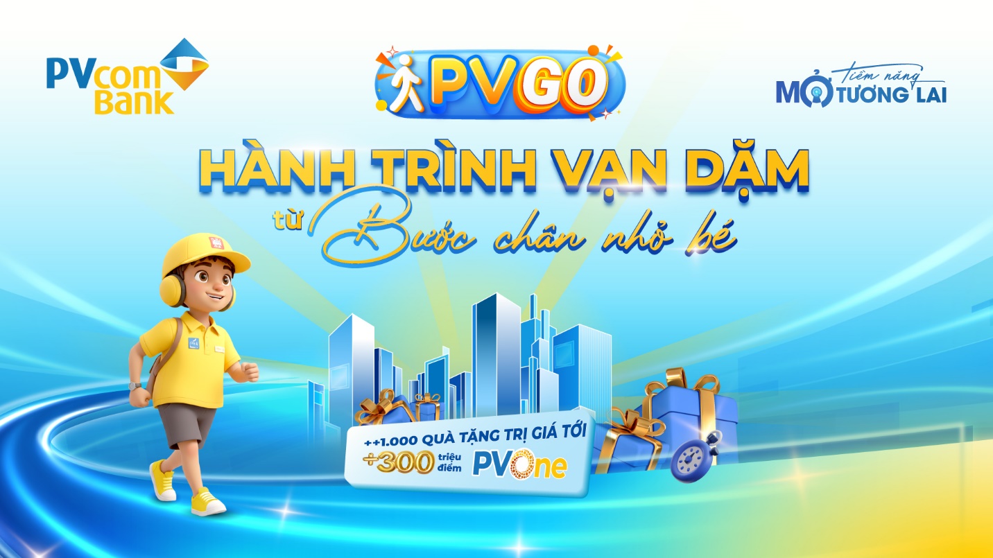 Trải nghiệm thử thách đi bộ, nhận thưởng hấp dẫn cùng PVcomBank- Ảnh 1. Trải nghiệm thử thách đi bộ, nhận thưởng hấp dẫn cùng PVcomBank- Ảnh 1.