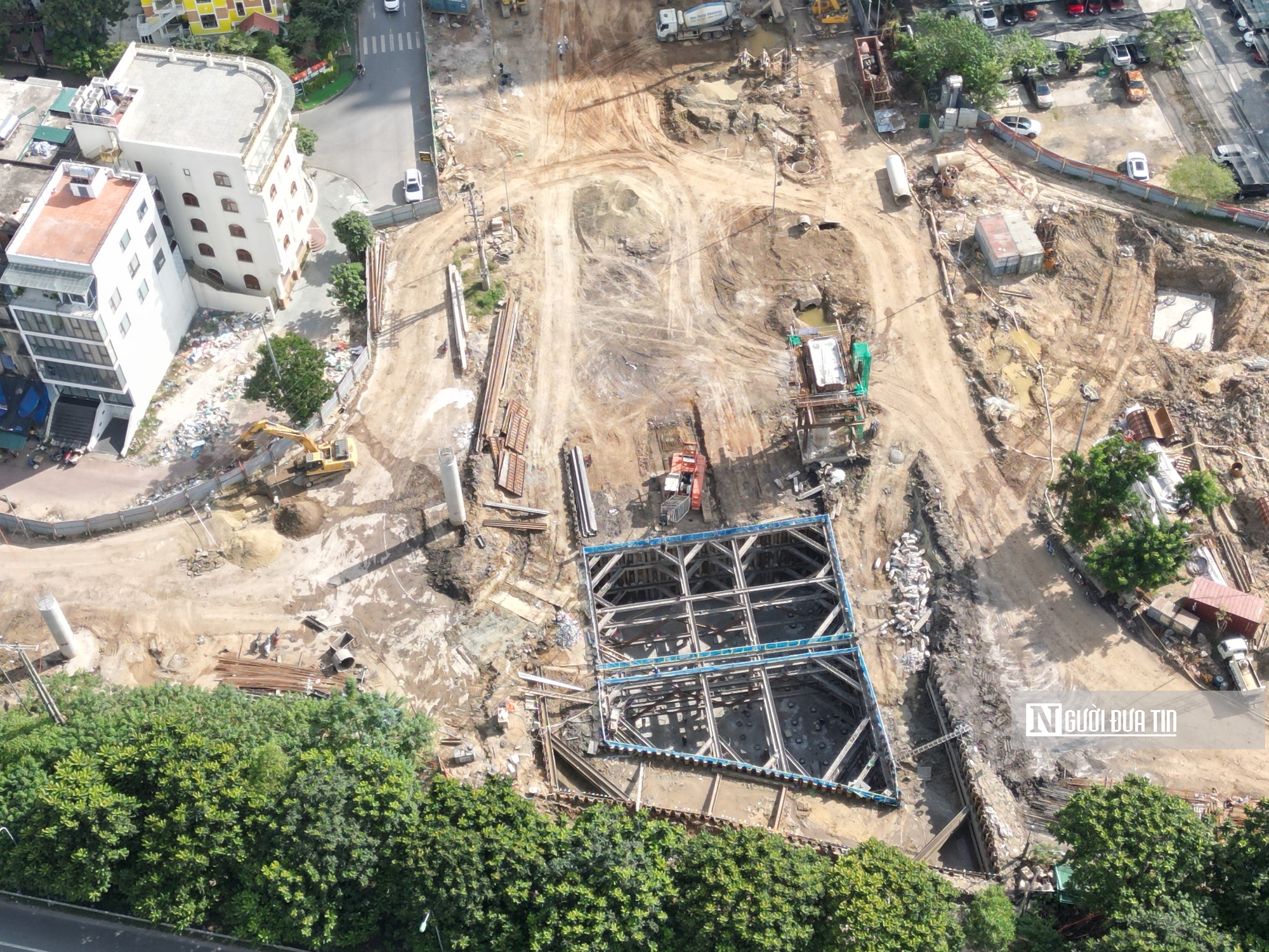 Cận cảnh con đường có hầm chui nghìn tỷ xuyên đại lộ Thăng Long - Ảnh 5.