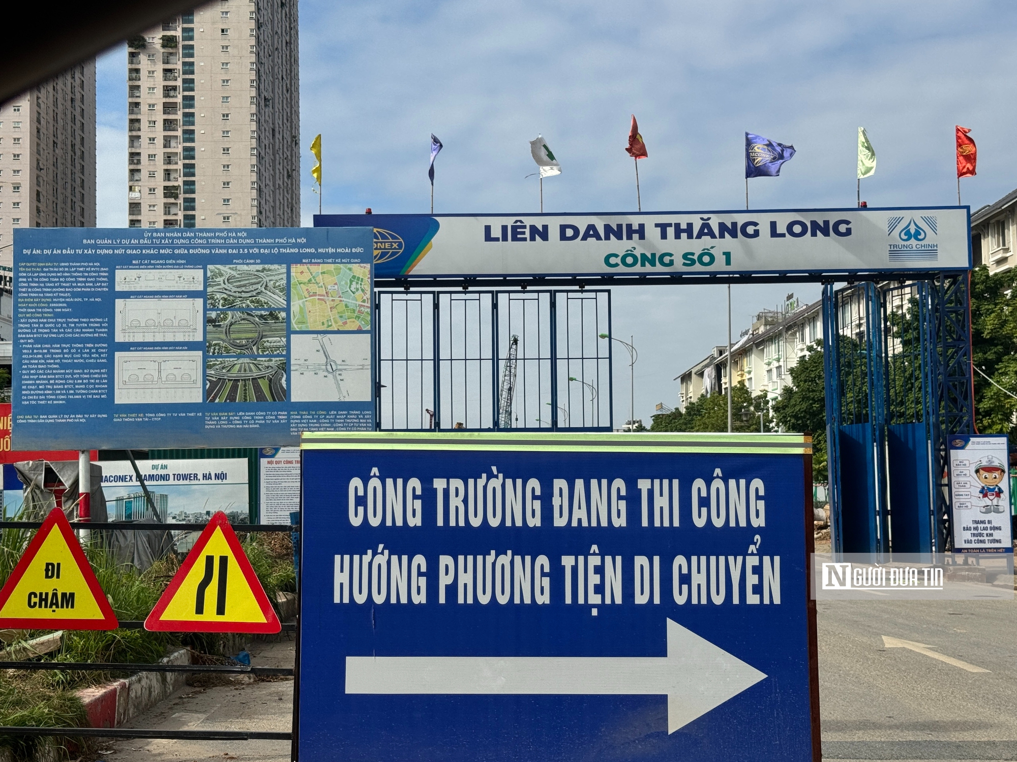 Cận cảnh con đường có hầm chui nghìn tỷ xuyên đại lộ Thăng Long - Ảnh 7.