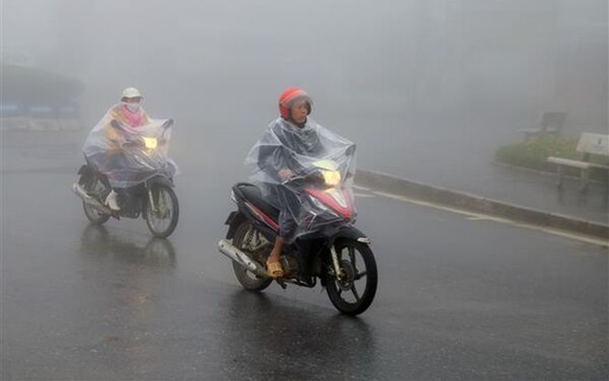 Miền Bắc đón không khí "lạ thường", rét nhất kèm mưa to nơi này - Ảnh 2.