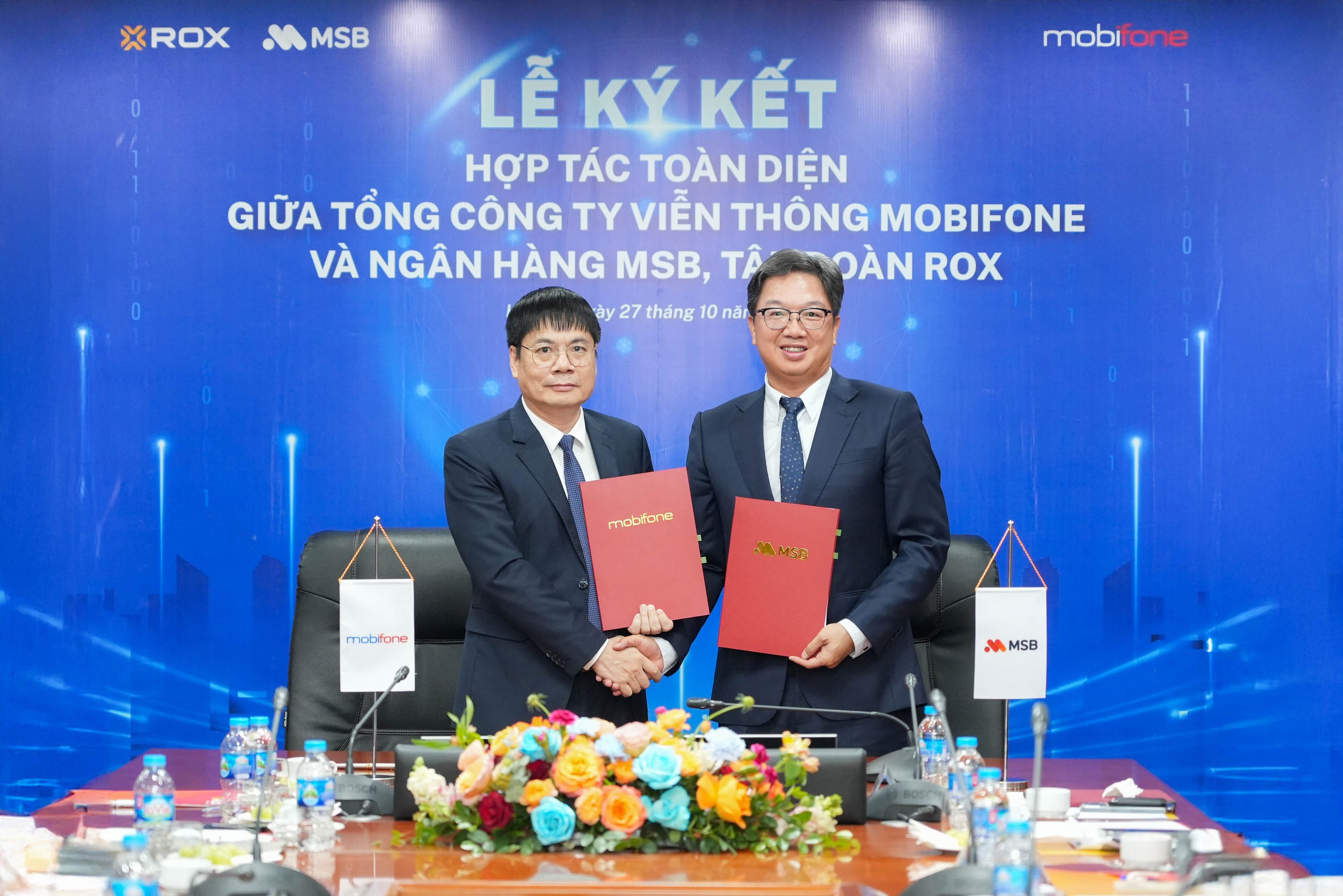 MSB và Mobifone hợp tác chiến lược, tạo nền tảng số hóa toàn diện- Ảnh 1. MSB và Mobifone hợp tác chiến lược, tạo nền tảng số hóa toàn diện- Ảnh 1.