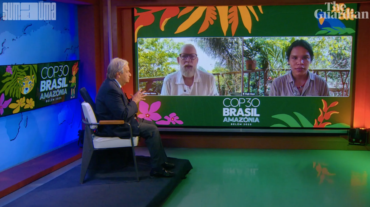 Ông Guterres: Thất bại trong mục tiêu 1,5 độ C, nhân loại đang bên bờ vực nguy hiểm- Ảnh 1. Ông Guterres: Thất bại trong mục tiêu 1,5 độ C, nhân loại đang bên bờ vực nguy hiểm- Ảnh 1.