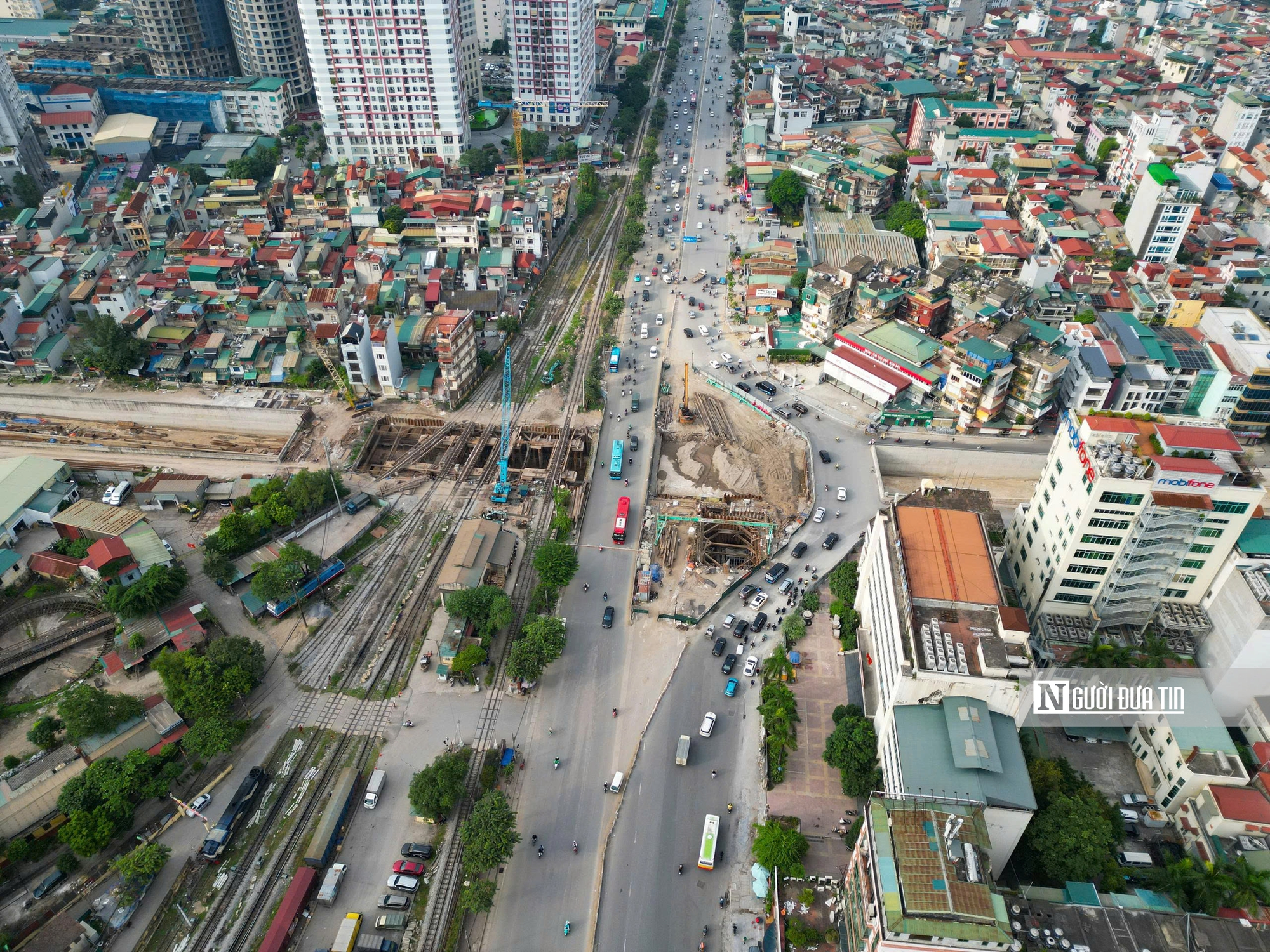 Cận cảnh ‘đại công trình’ hầm chui Kim Đồng – Giải Phóng sau gần 3 năm thi công - Ảnh 1.
