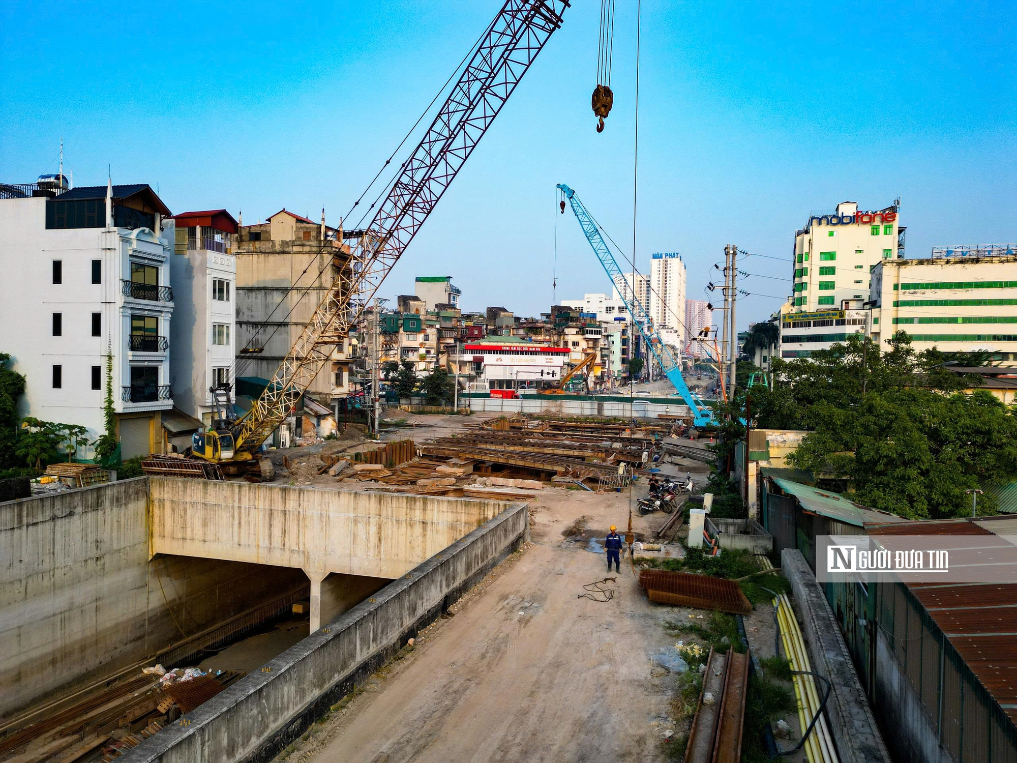 Cận cảnh ‘đại công trình’ hầm chui Kim Đồng – Giải Phóng sau gần 3 năm thi công - Ảnh 7.