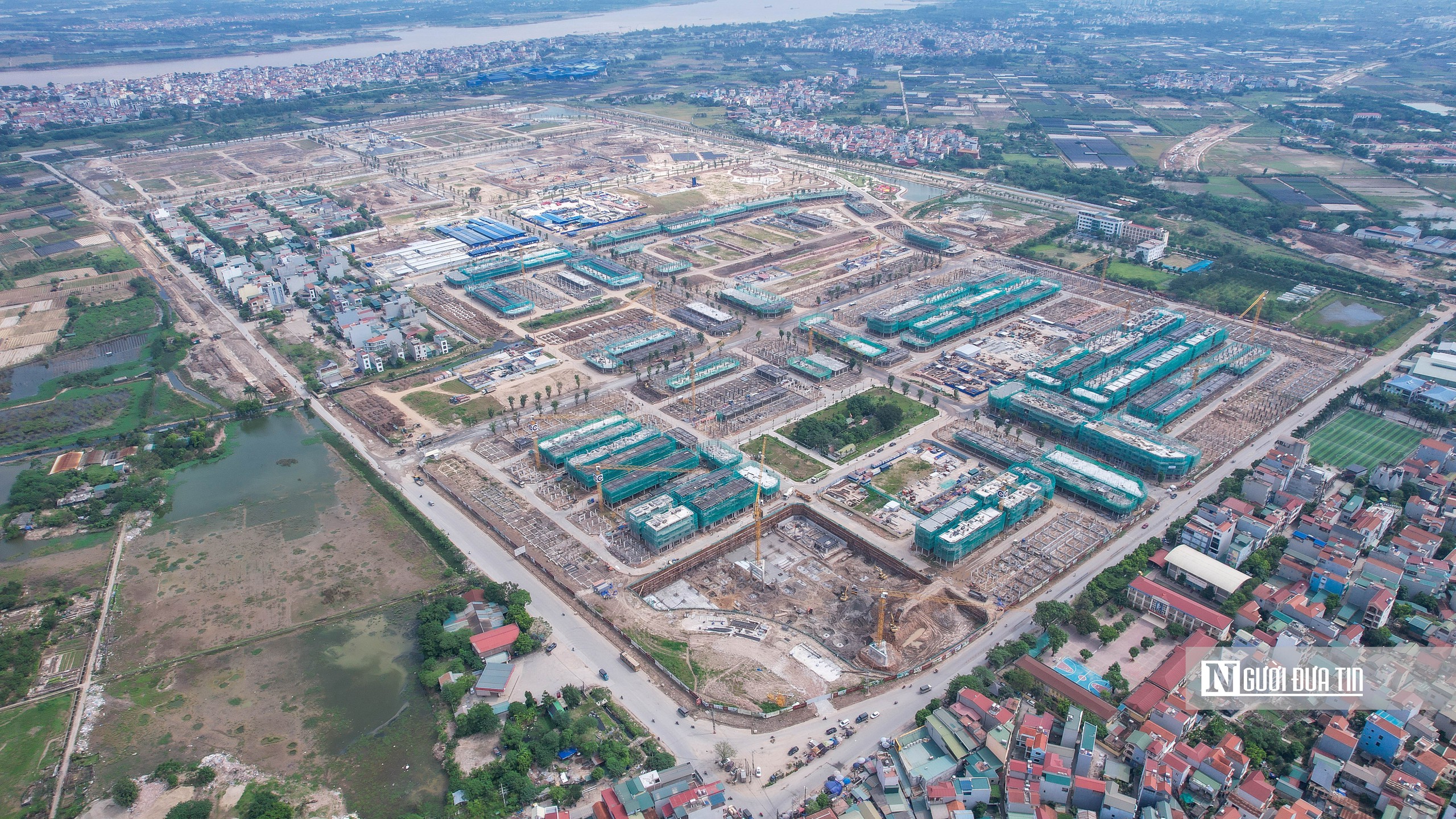 Lộ diện hình hài dự án bất động sản gây sốt phía Tây Hà Nội - Ảnh 1.
