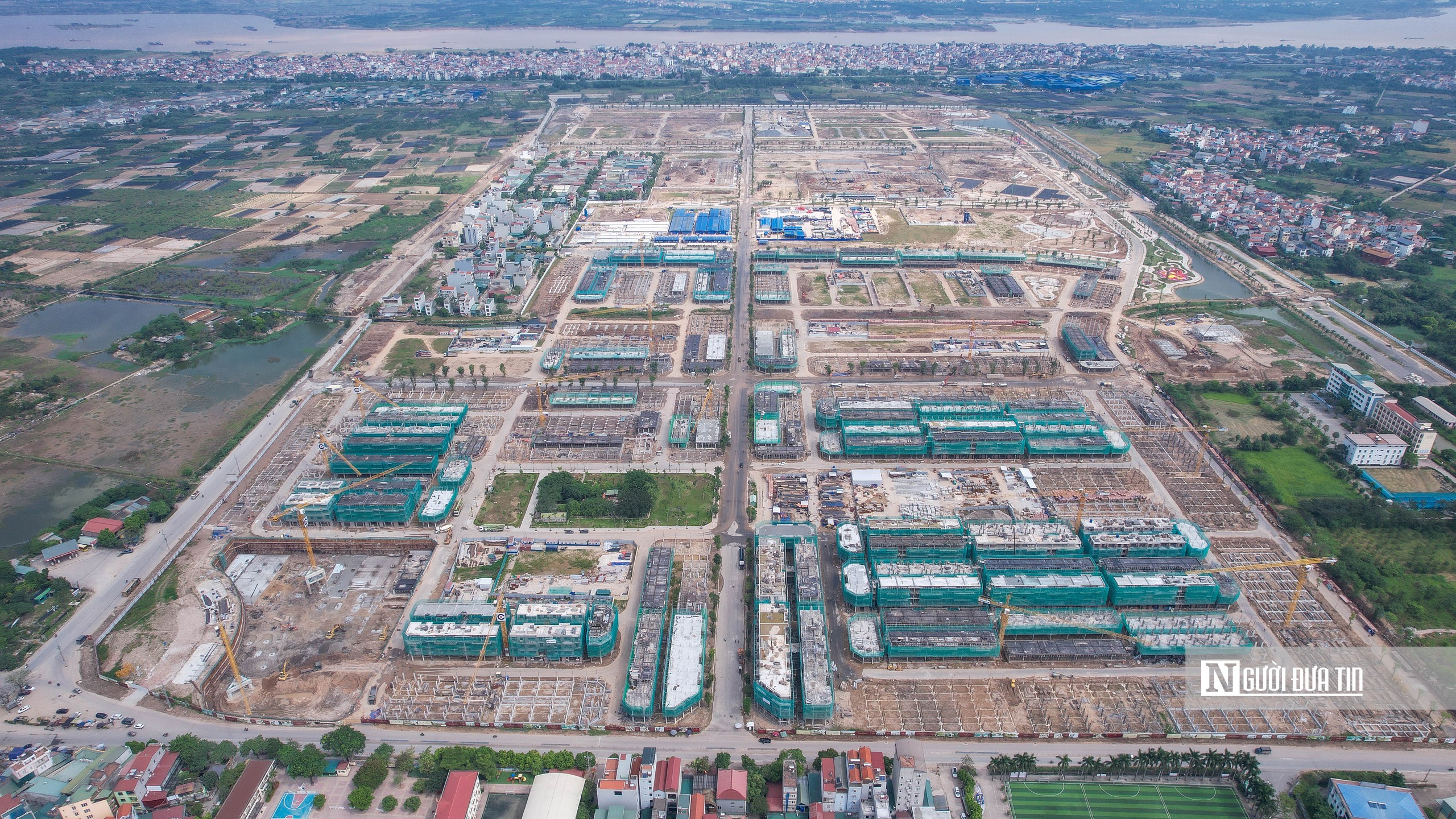 Lộ diện hình hài dự án bất động sản gây sốt phía Tây Hà Nội - Ảnh 2.