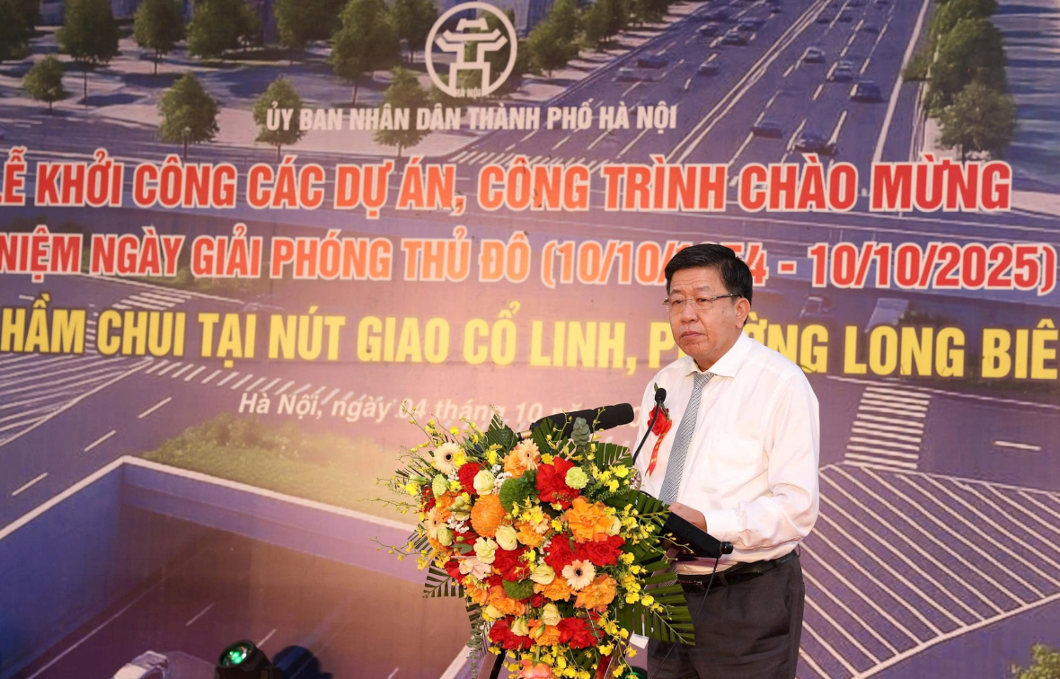 Hà Nội khởi công xây dựng hầm chui dài 600m tại nút giao then chốt ở cửa ngõ phía Đông - Ảnh 2.