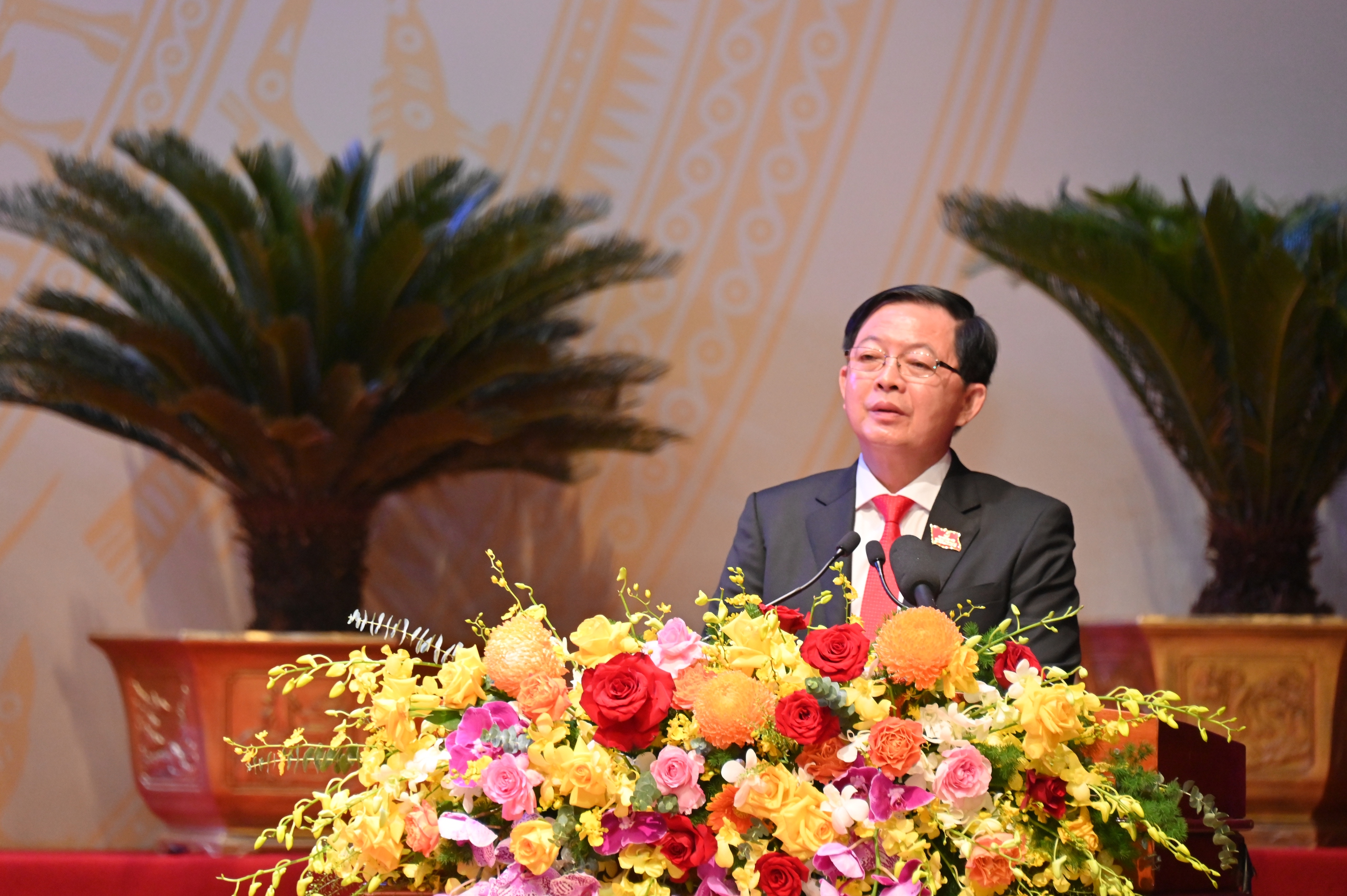 Đại hội đại biểu Đảng bộ tỉnh Gia Lai lần thứ I, nhiệm kỳ 2025-2030 thông qua 33 chỉ tiêu phát triển- Ảnh 1.