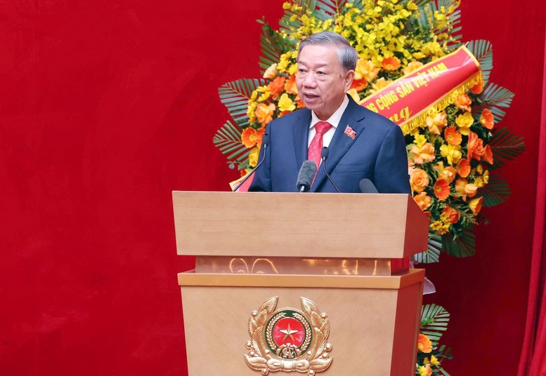 Phát biểu chỉ đạo của Tổng Bí thư Tô Lâm tại Đại hội Đảng bộ Công an Trung ương lần thứ VIII- Ảnh 1.