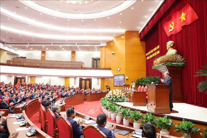 Nội dung phiên bế mạc Hội nghị lần thứ 13 Ban Chấp hành Trung ương Đảng khóa XIII - Ảnh 1.