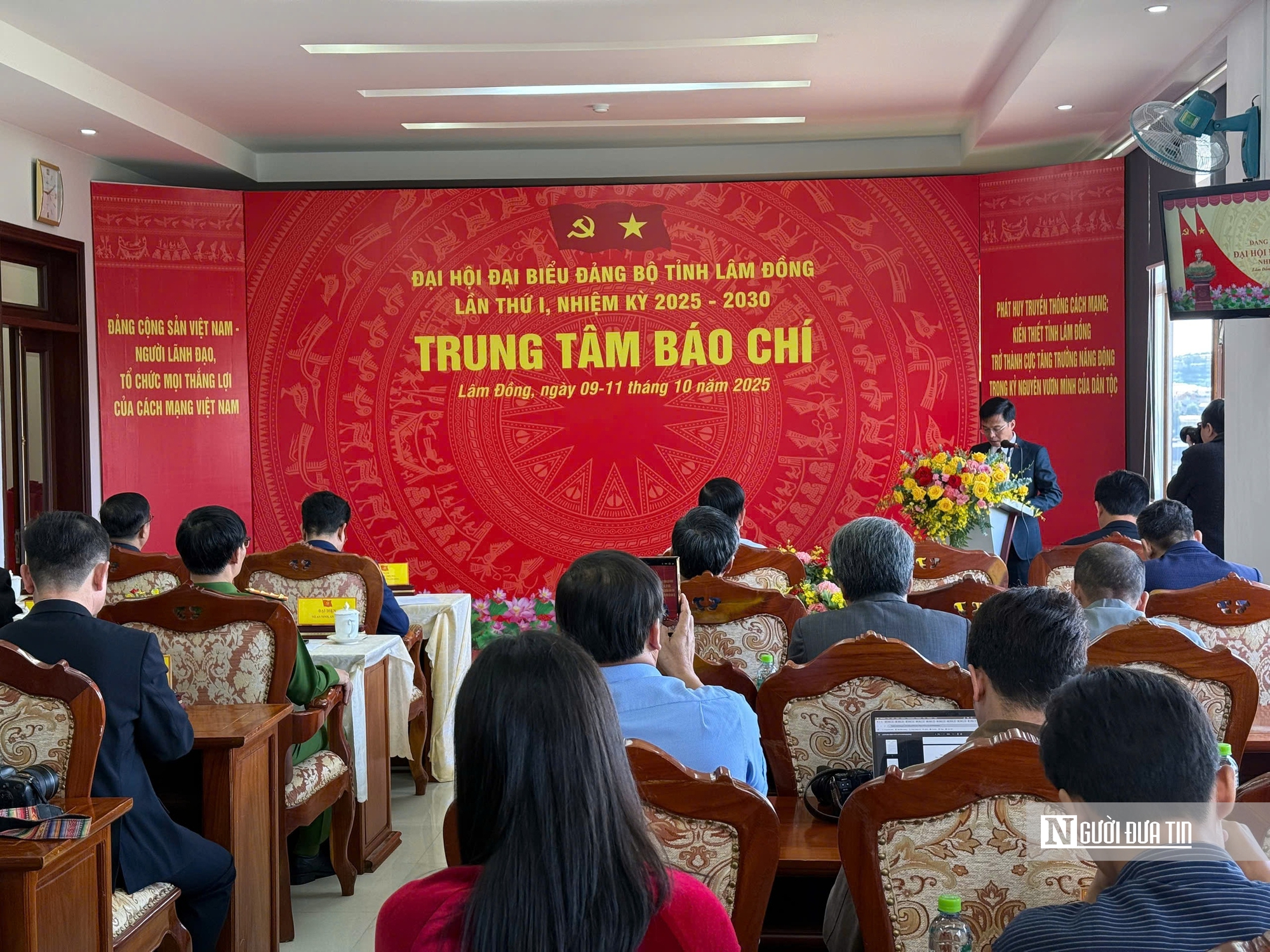 Trung tâm Báo chí Đại hội Đảng bộ tỉnh Lâm Đồng chính thức đi vào hoạt động - Ảnh 2.
