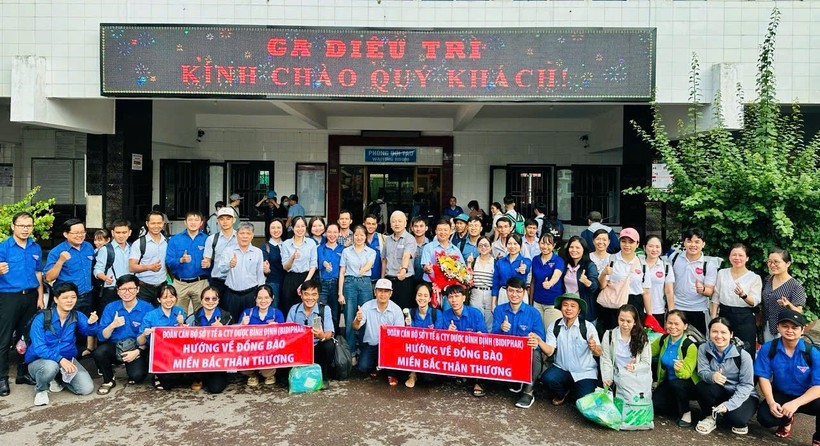 Gia Lai cử 62 cán bộ y tế hỗ trợ các tỉnh phía Bắc sau bão số 11- Ảnh 1. Gia Lai cử 62 cán bộ y tế hỗ trợ các tỉnh phía Bắc sau bão số 11- Ảnh 1.