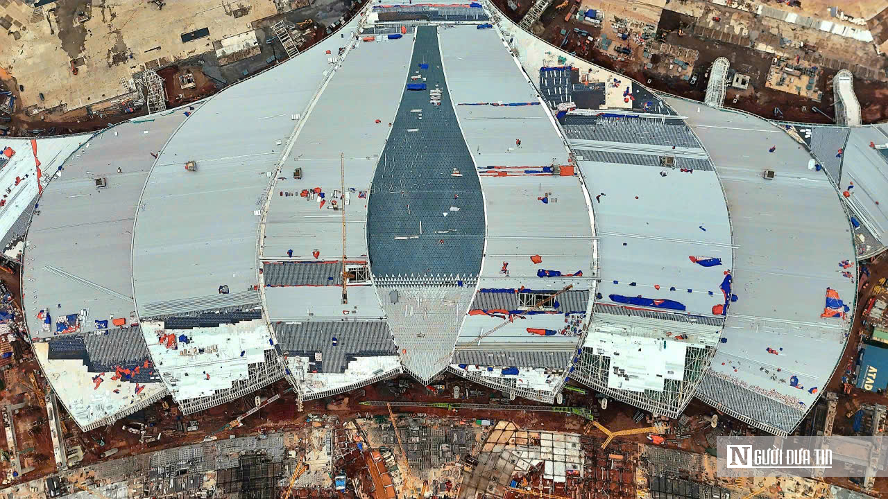 Sân bay Long Thành: Tháp kiểm soát, đường băng, nhà ga đang “mọc lên” giữa đại công trường - Ảnh 2.