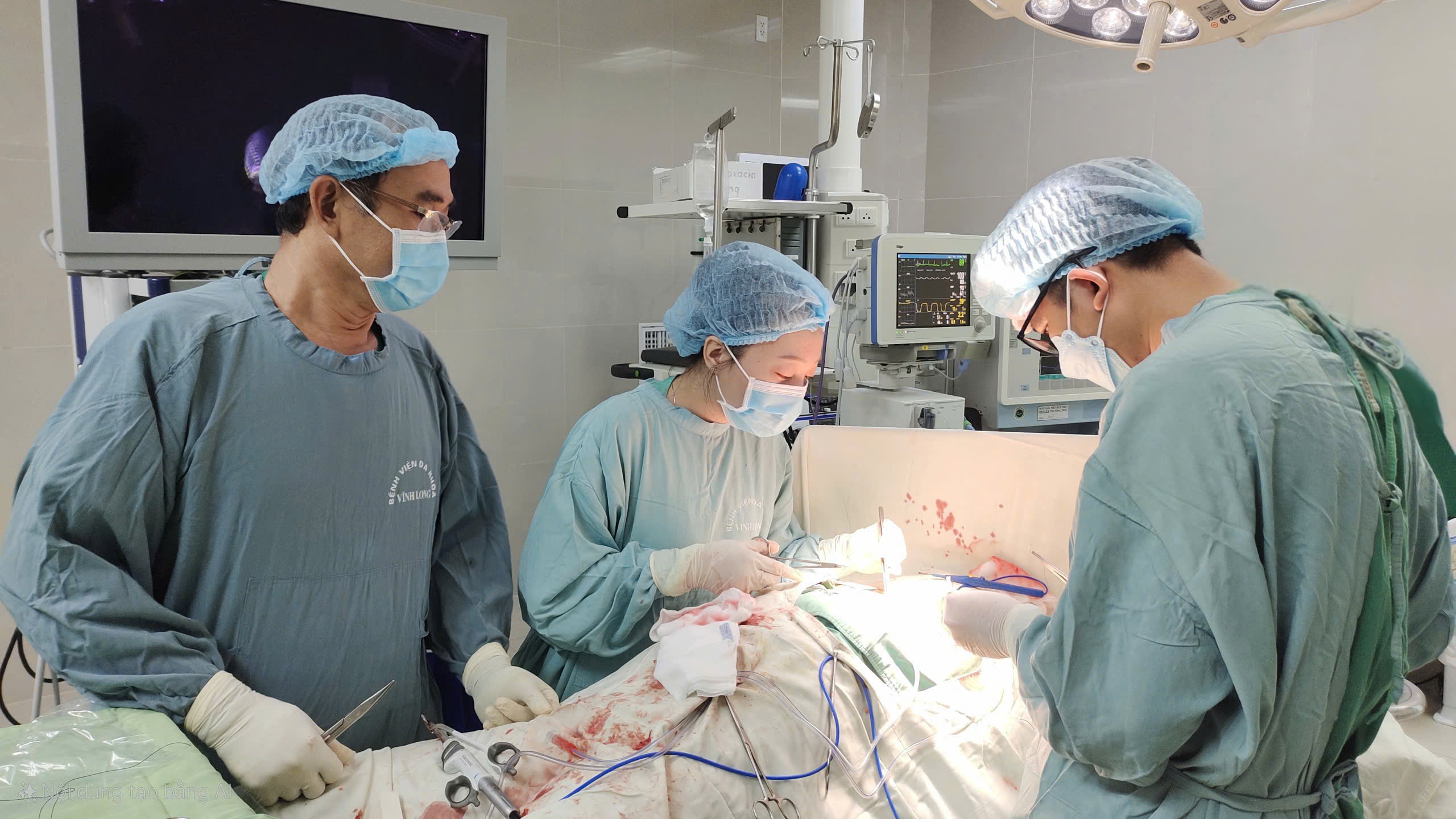 Bệnh viện Đa khoa Vĩnh Long làm chủ kỹ thuật điều trị ung thư vú chuyên sâu tại tuyến tỉnh - Ảnh 1.