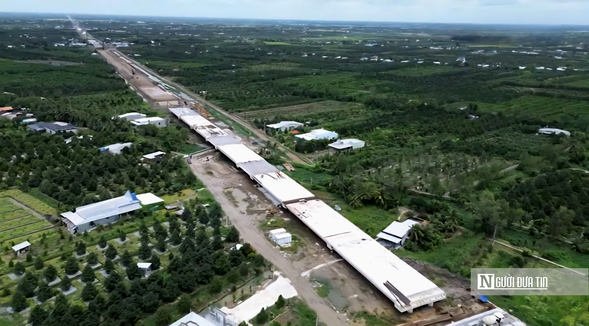 "Đại công trình" nghìn tỷ Cao Lãnh – An Hữu chạy nước rút để kịp thông xe kỹ thuật- Ảnh 1.