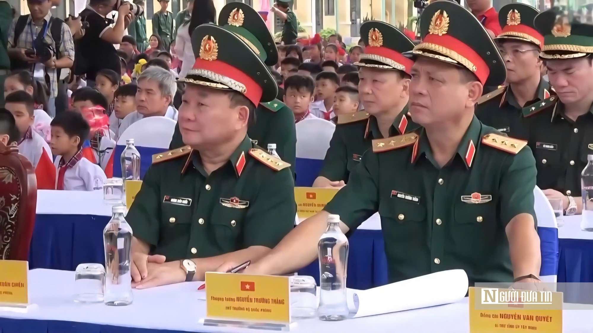 Thượng tướng Nguyễn Trường Thắng kiểm tra, tổng duyệt Giao lưu hữu nghị quốc phòng biên giới Việt Nam - Campuchia- Ảnh 1.