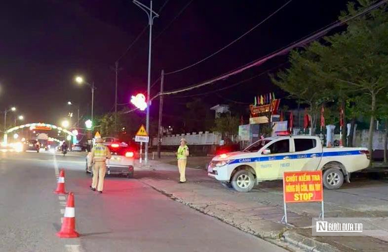 Hà Tĩnh: Phát hiện 485 trường hợp vi phạm nồng độ cồn, xử phạt gần 1,8 tỷ đồng- Ảnh 1.