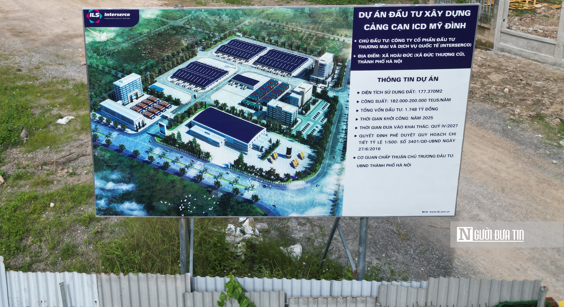 Dự án Cảng cạn ICD Mỹ Đình "mắc cạn" thành bãi chăn thả gia súc- Ảnh 1.