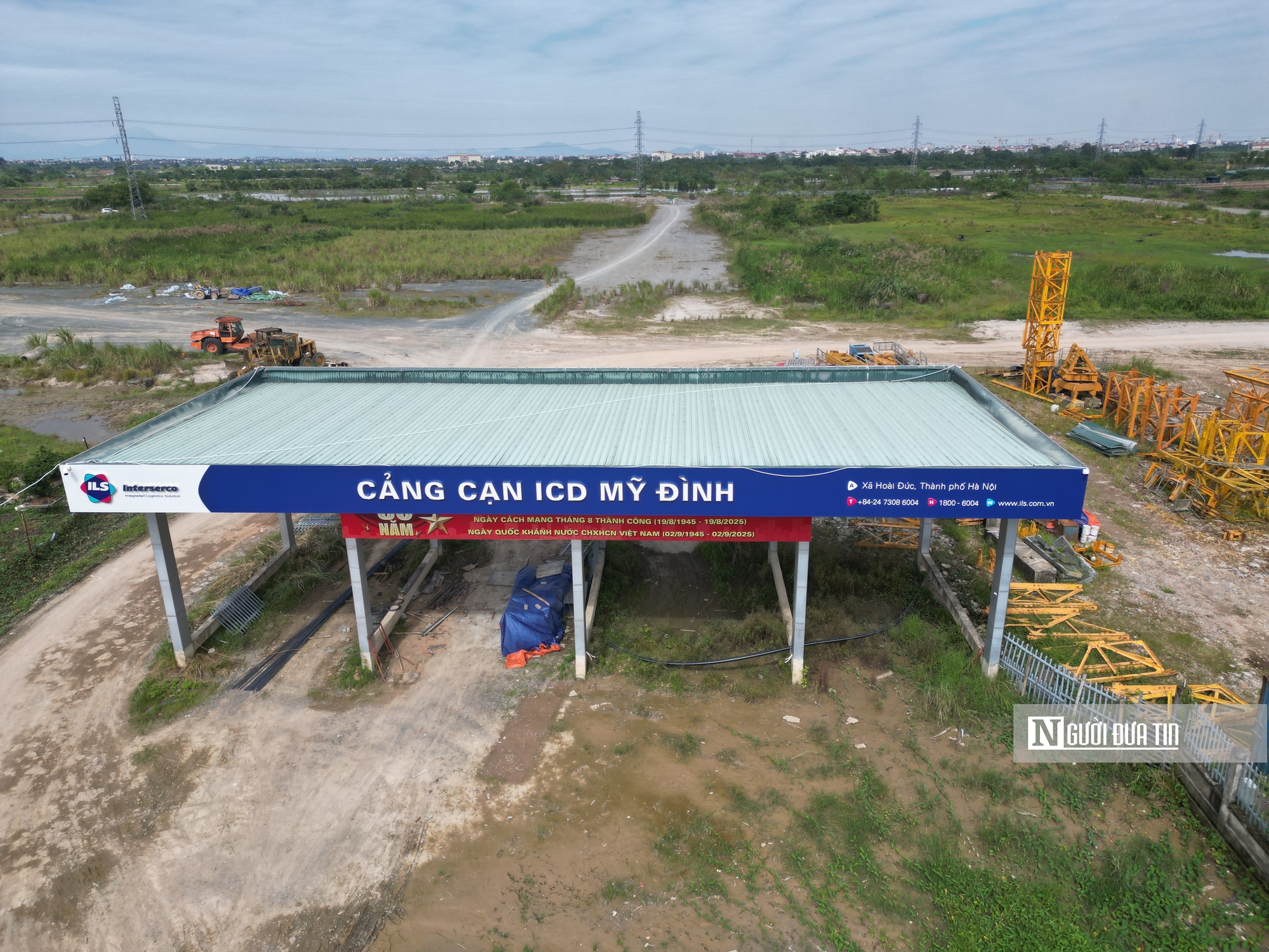 Dự án Cảng cạn ICD Mỹ Đình "mắc cạn" thành bãi chăn thả gia súc- Ảnh 2.