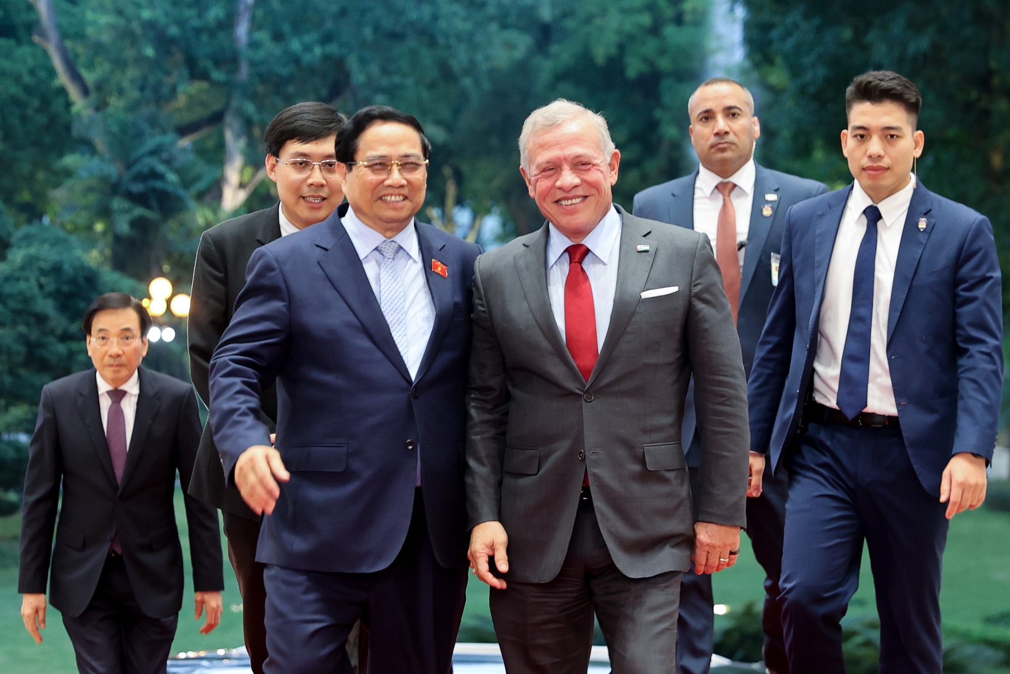 Thủ tướng: Sẵn sàng tạo điều kiện để các tập đoàn lớn của Jordan đầu tư vào Việt Nam- Ảnh 1. Thủ tướng: Sẵn sàng tạo điều kiện để các tập đoàn lớn của Jordan đầu tư vào Việt Nam- Ảnh 1.