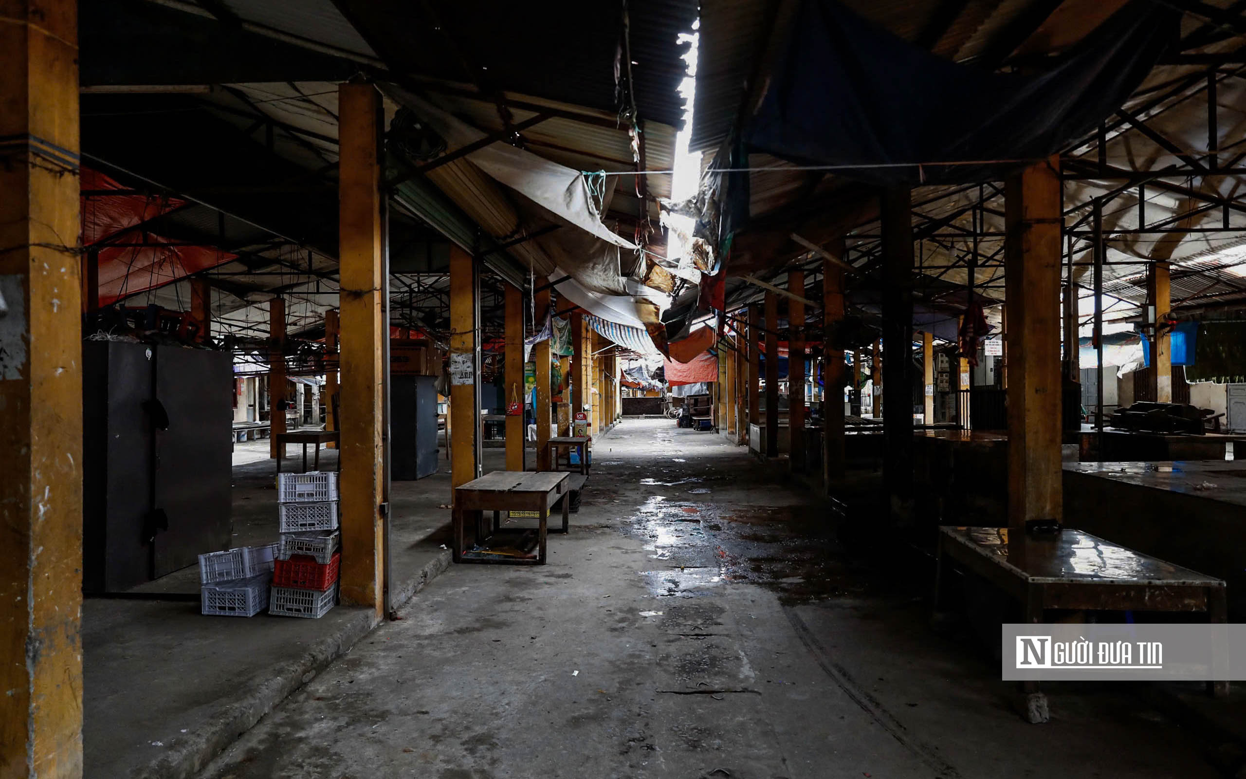 Hà Nội: Cận cảnh khu chợ bỏ hoang được đề xuất chuyển đổi thành nhà ở xã hội - Ảnh 10.