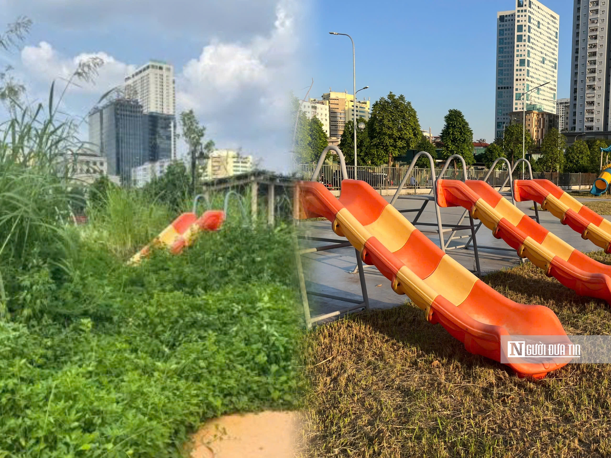 Diện mạo mới tinh tươm của Công viên CV1 sau đợt ra quân của phường Cầu Giấy- Ảnh 5.
