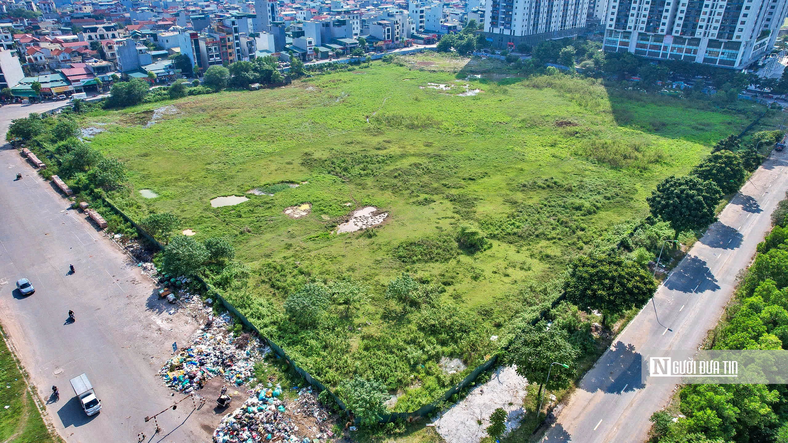 Hà Nội: Cận cảnh khu đất sẽ xây 6 toà chung cư cao tới 40 tầng- Ảnh 4. Hà Nội: Cận cảnh khu đất sẽ xây 6 toà chung cư cao tới 40 tầng- Ảnh 4.