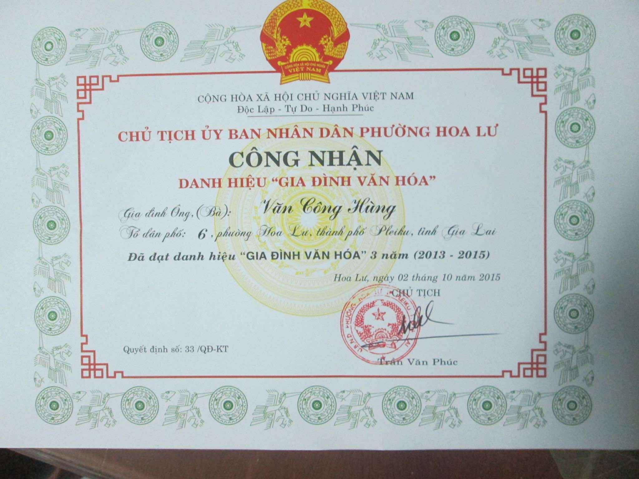 Về danh hiệu văn hóa - Ảnh 1.