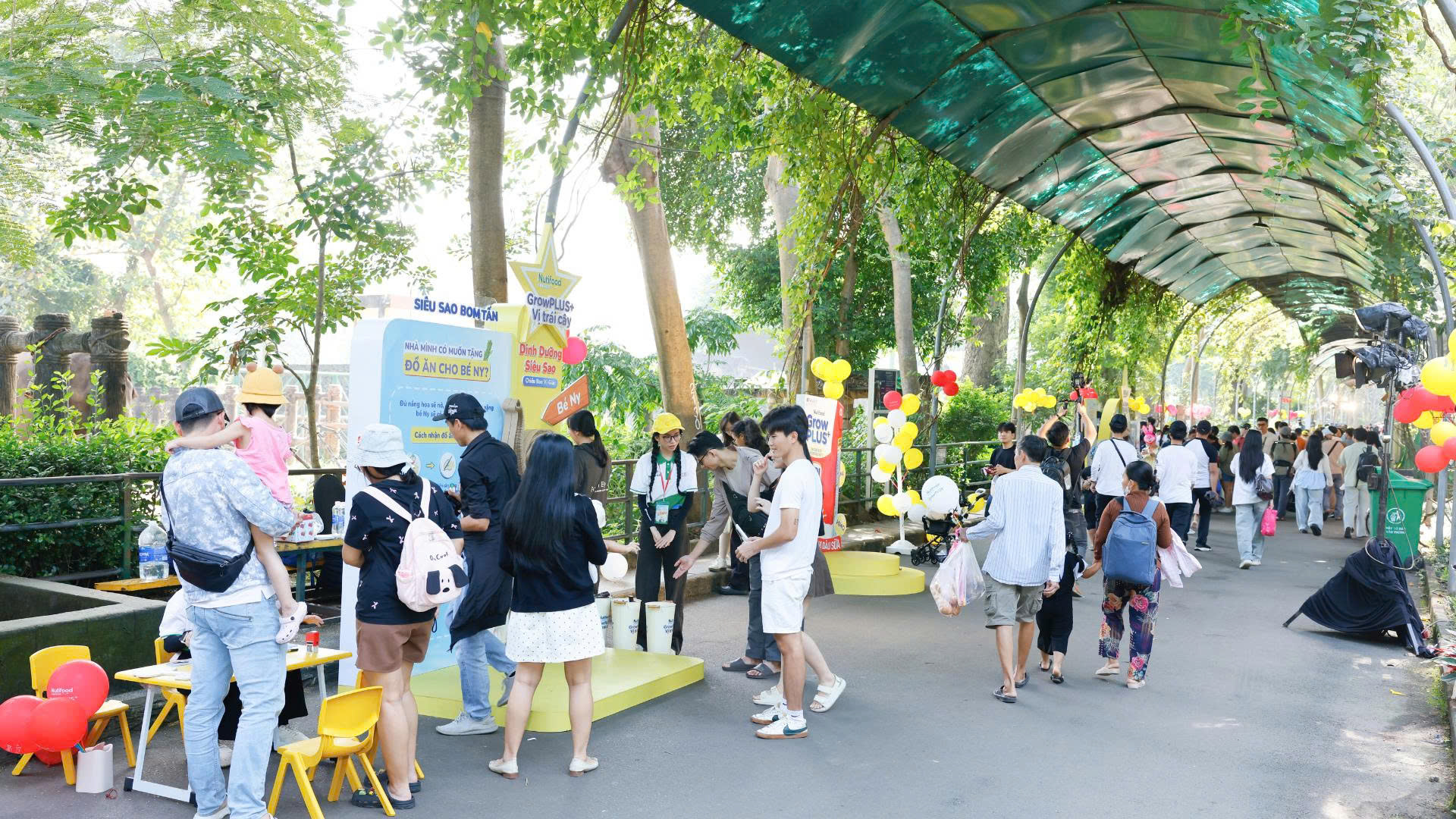 Hàng ngàn “siêu nhí” phá đảo “Đại lộ dinh dưỡng” - Ảnh 1.