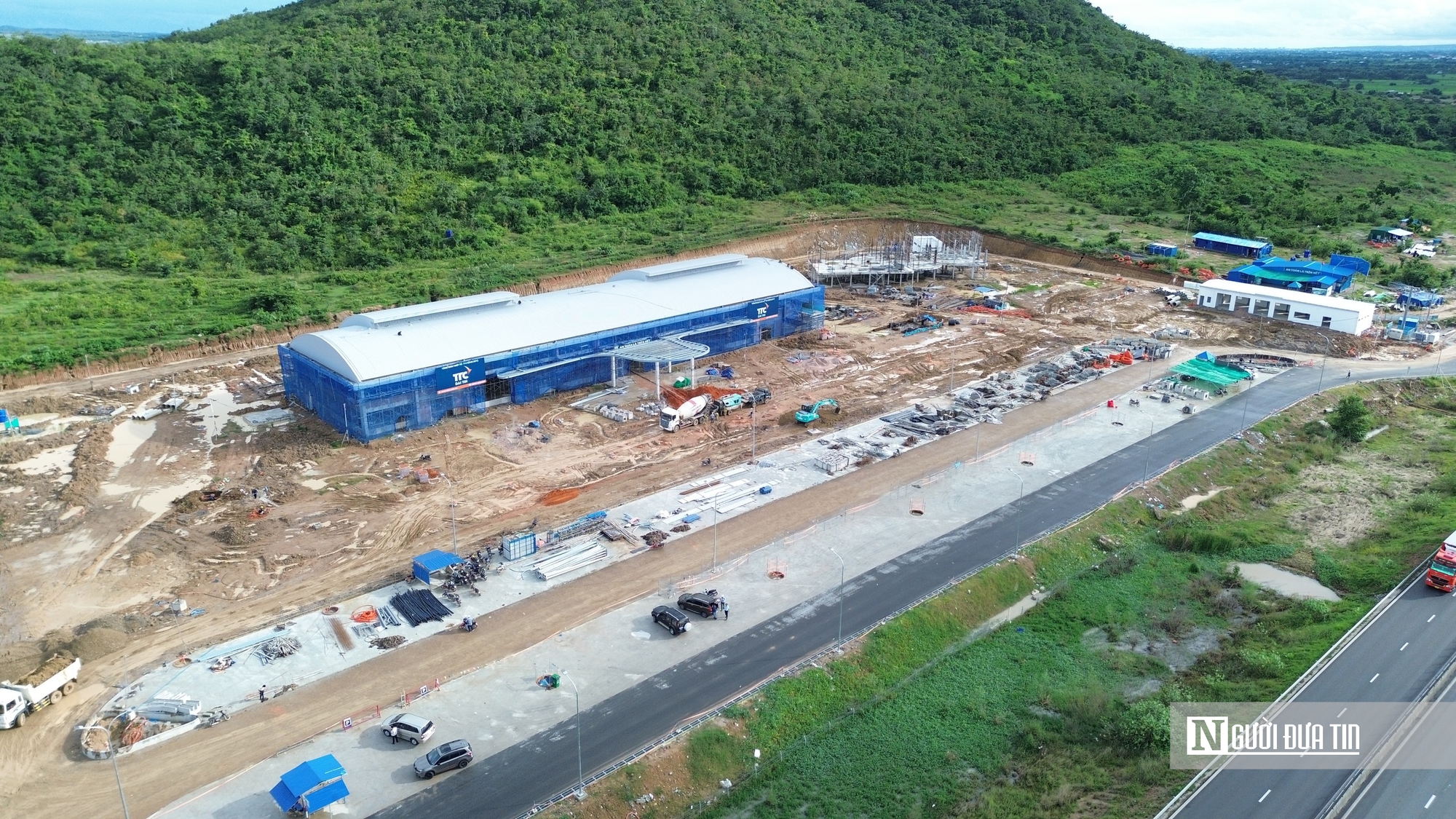 Nhiều vướng mắc mặt bằng cản tiến độ trạm dừng nghỉ cao tốc Vĩnh Hảo – Phan Thiết  - Ảnh 3.