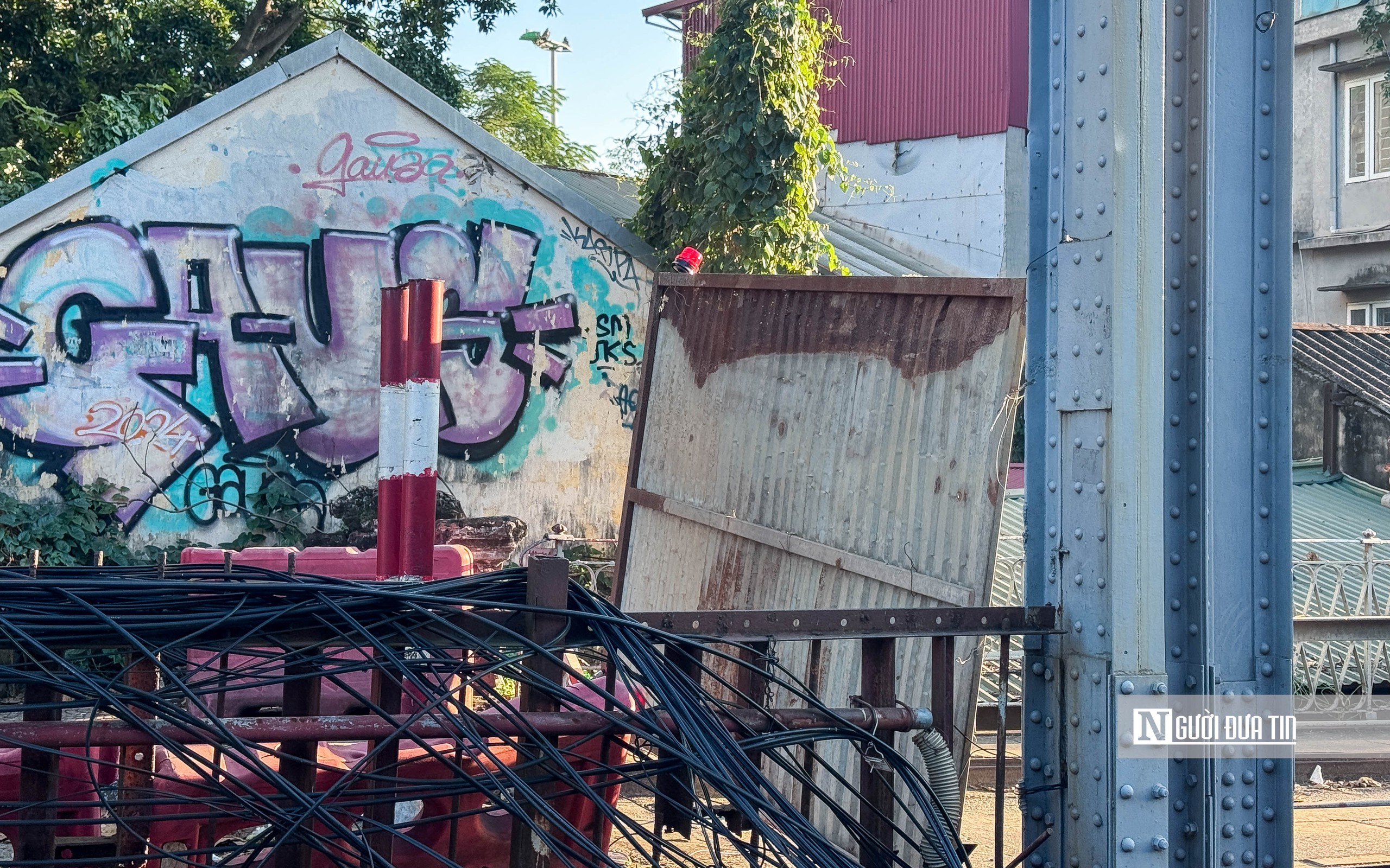 Hà Nội: Cận cảnh tu sửa cầu Trần Nhật Duật  - Ảnh 5.