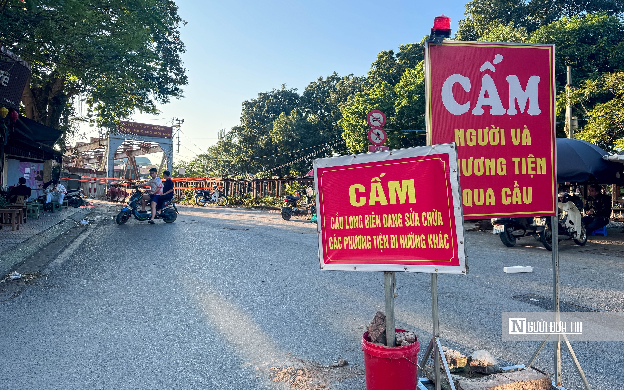 Hà Nội: Cận cảnh tu sửa cầu Trần Nhật Duật  - Ảnh 3.