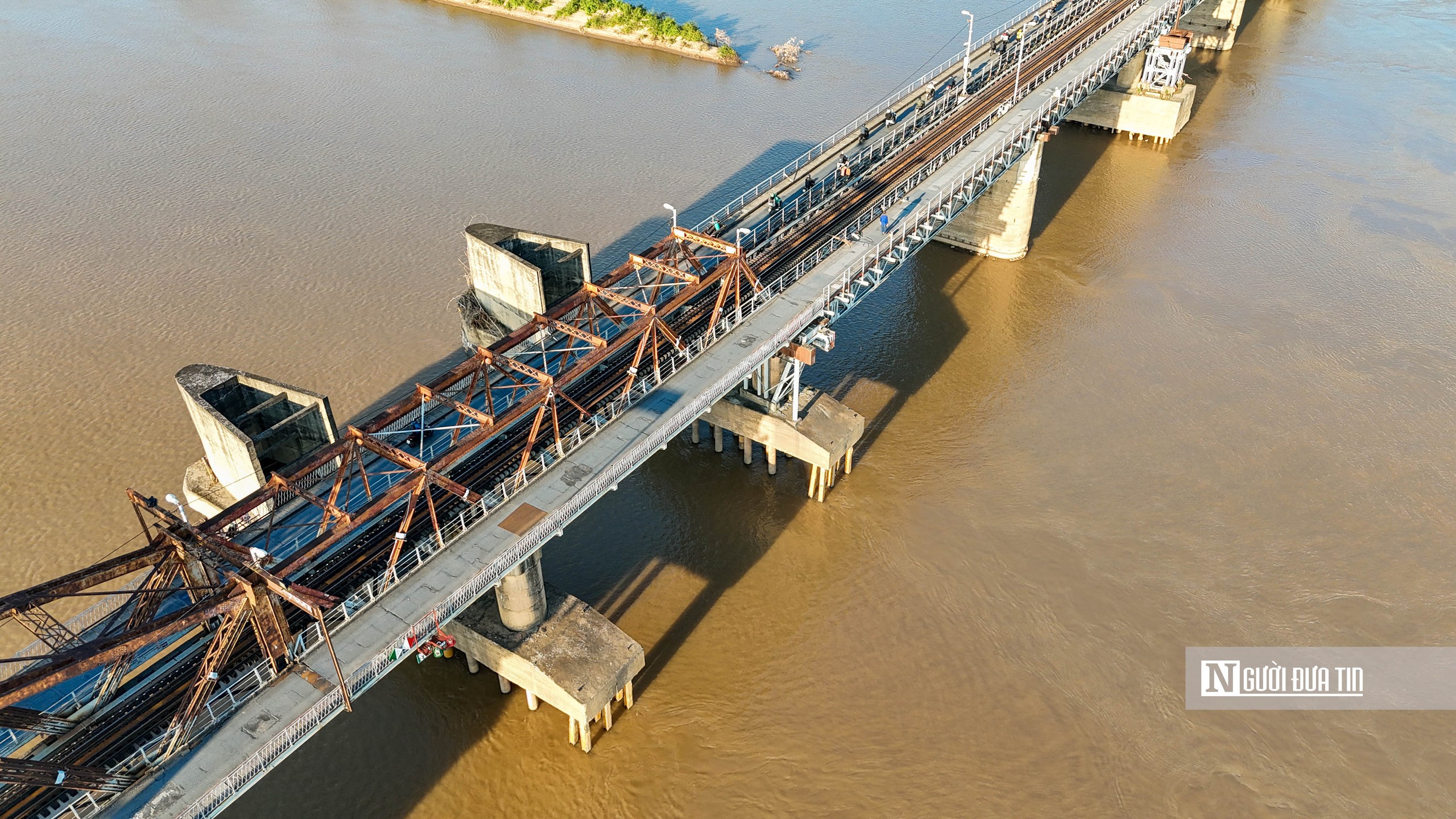 Hà Nội: Cận cảnh tu sửa cầu Trần Nhật Duật  - Ảnh 20.